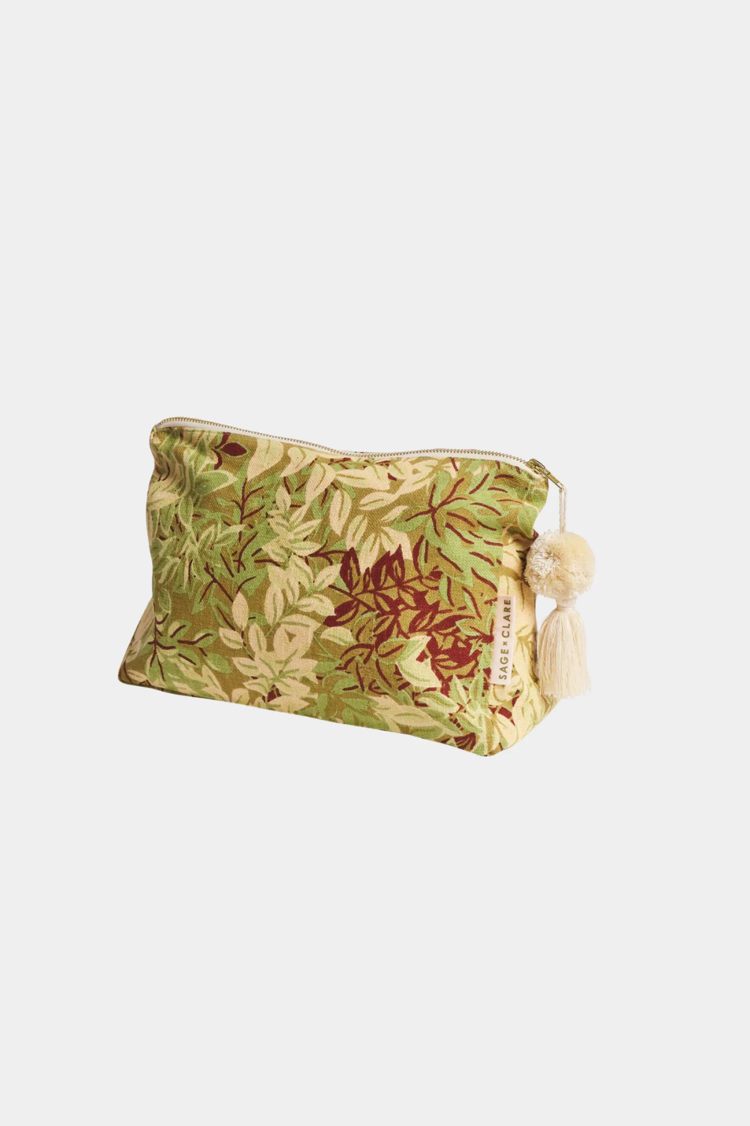 Women Sage & Clare Alka Cosmetic Bag - Reed