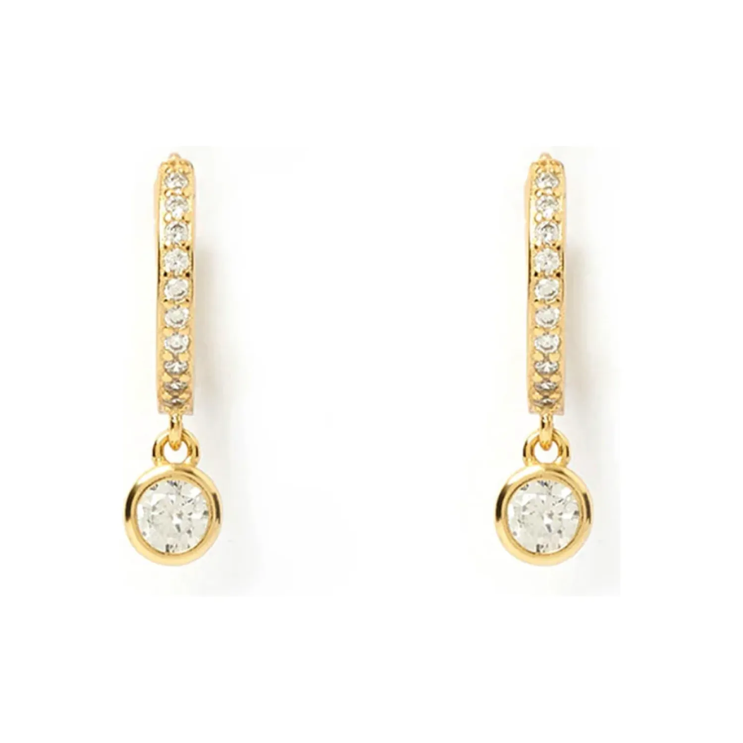 Women Arms of Eve Rhodes Gold Earrings - Stone