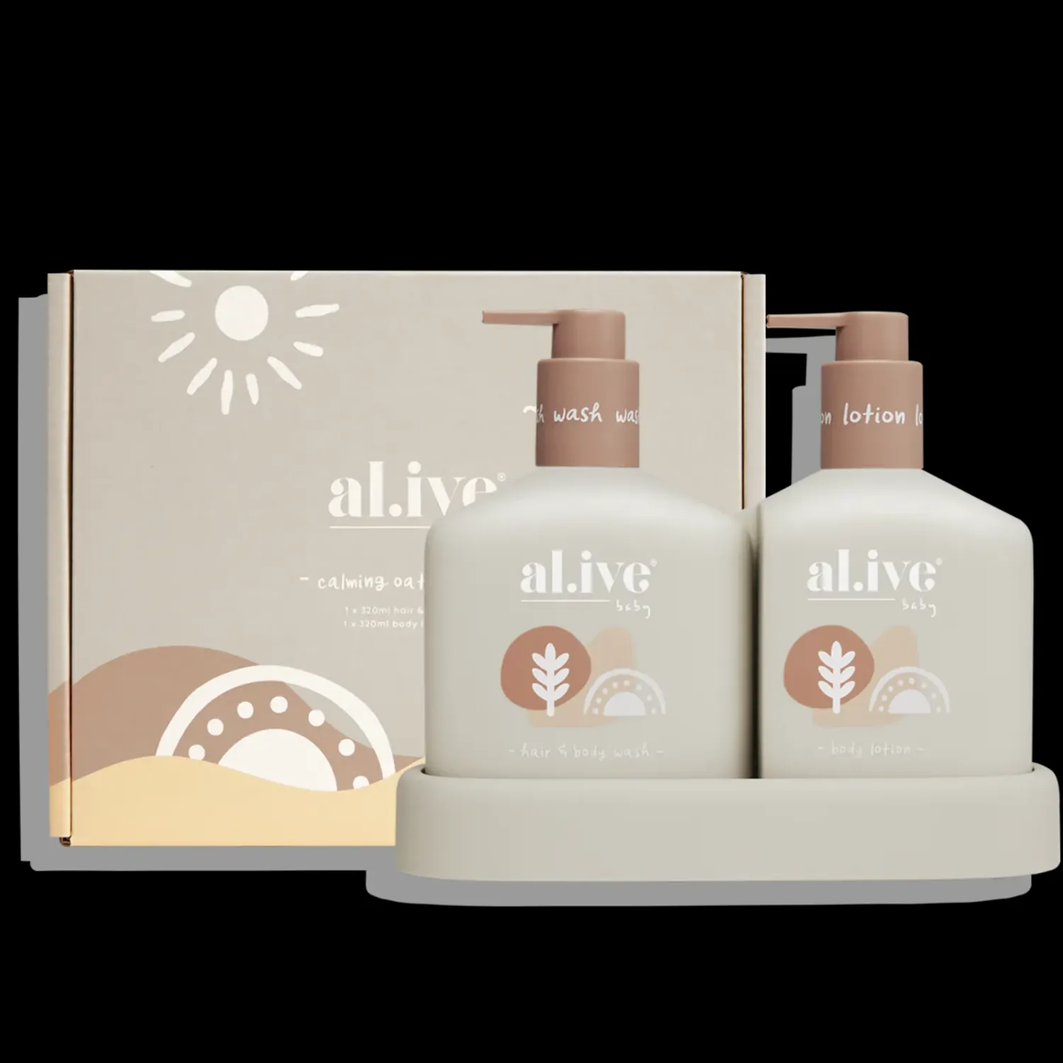 Al.ive Body Baby Hair & Body Duo - Calming Oatmeal