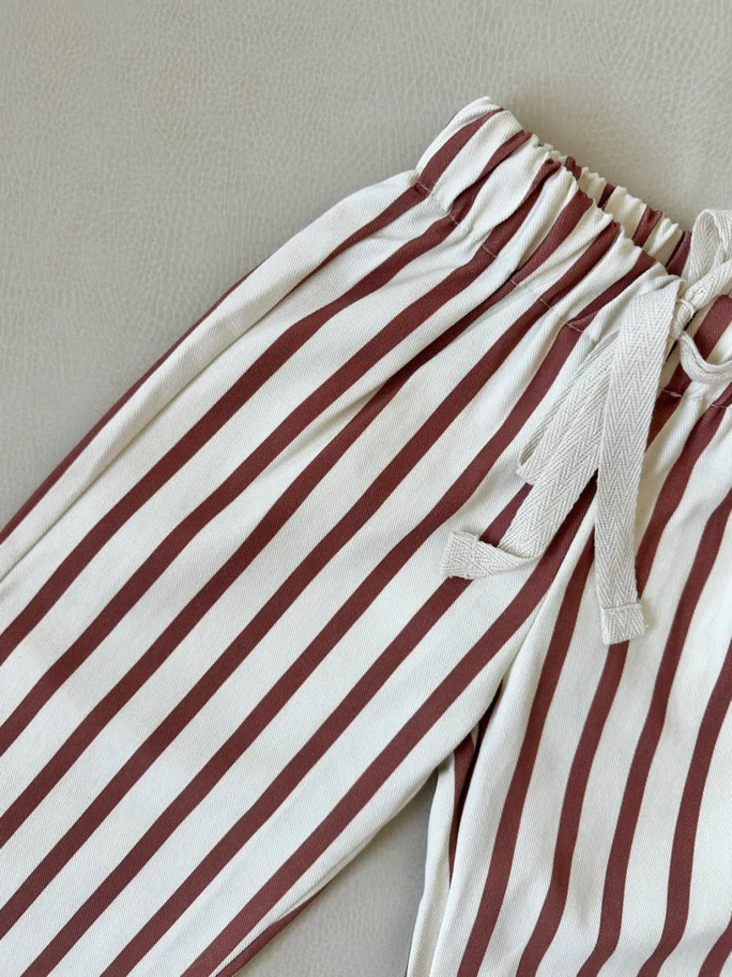 Tiny Trove Billie Stripe Cotton Pants