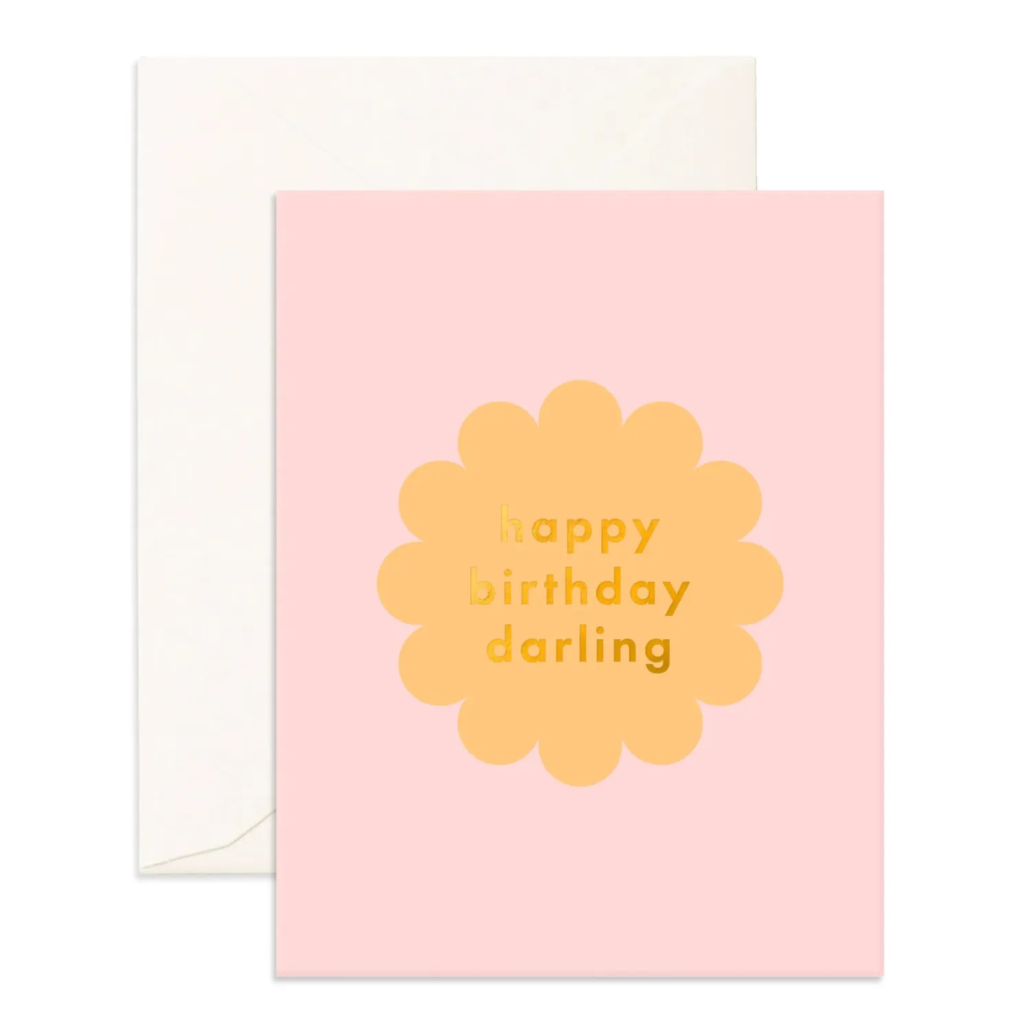 Fox & Fallow Birthday Darling Petal Greeting Card