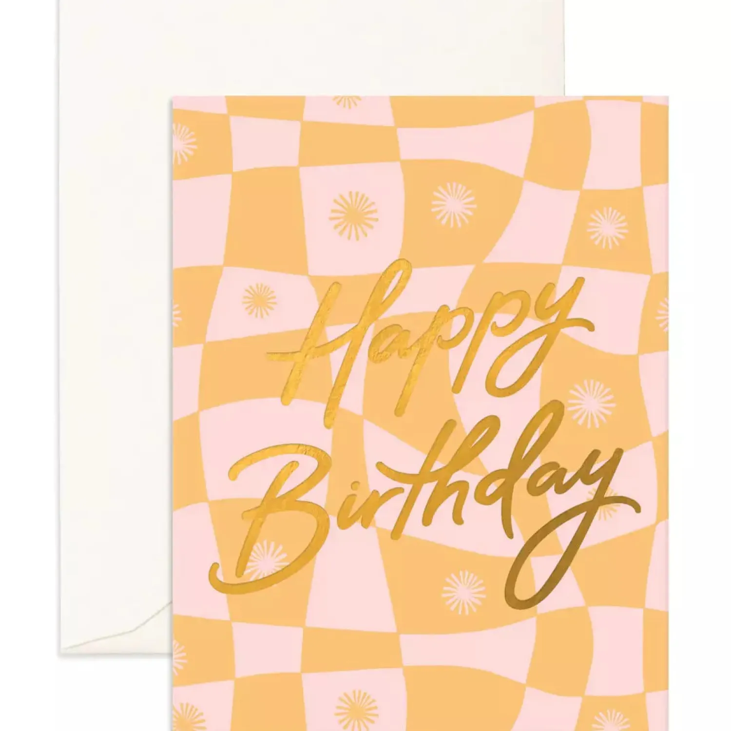 Fox & Fallow Birthday Warp Greeting Card