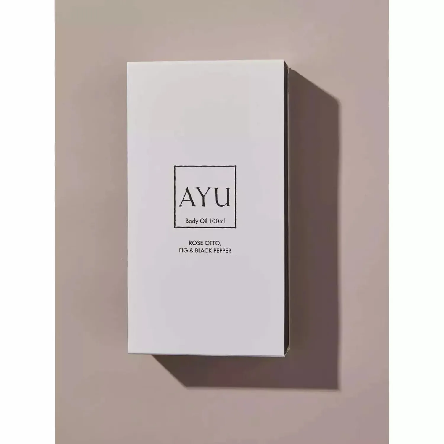 AYU Body Oil - Rose Otto, Fig & Black Pepper