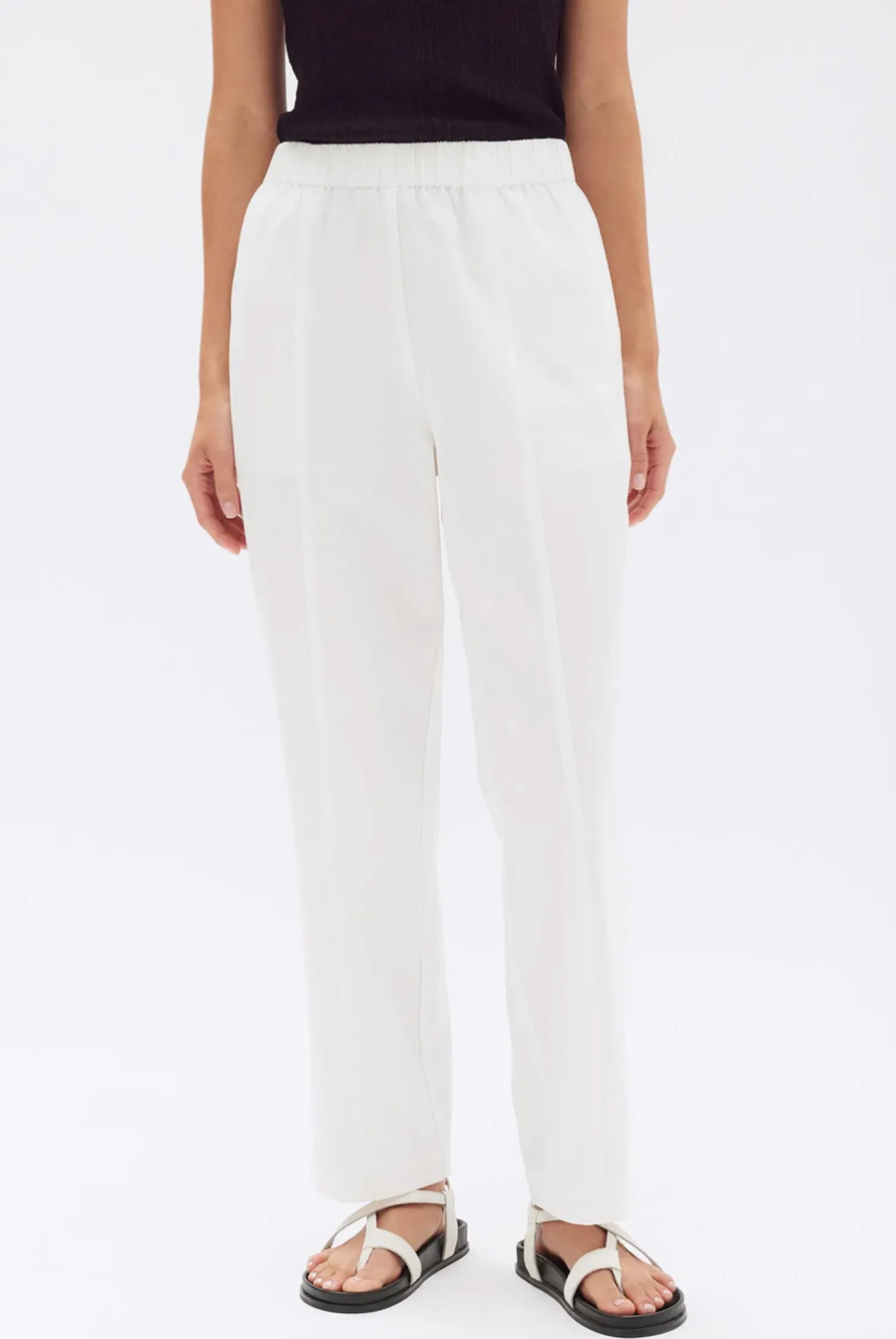 Women Assembly Label Bria Pant - Antique White