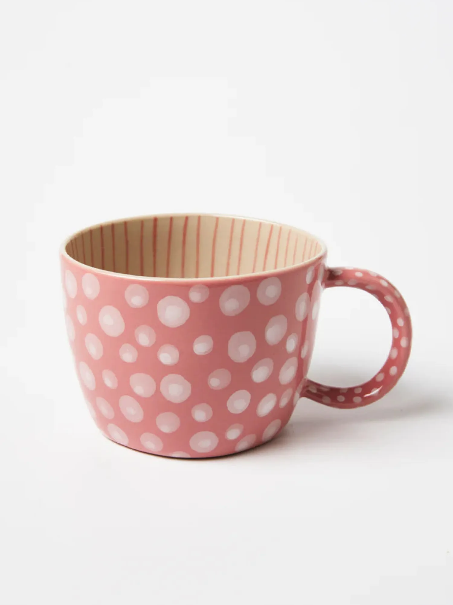 Jones & Co Chino Mug Pink Dot