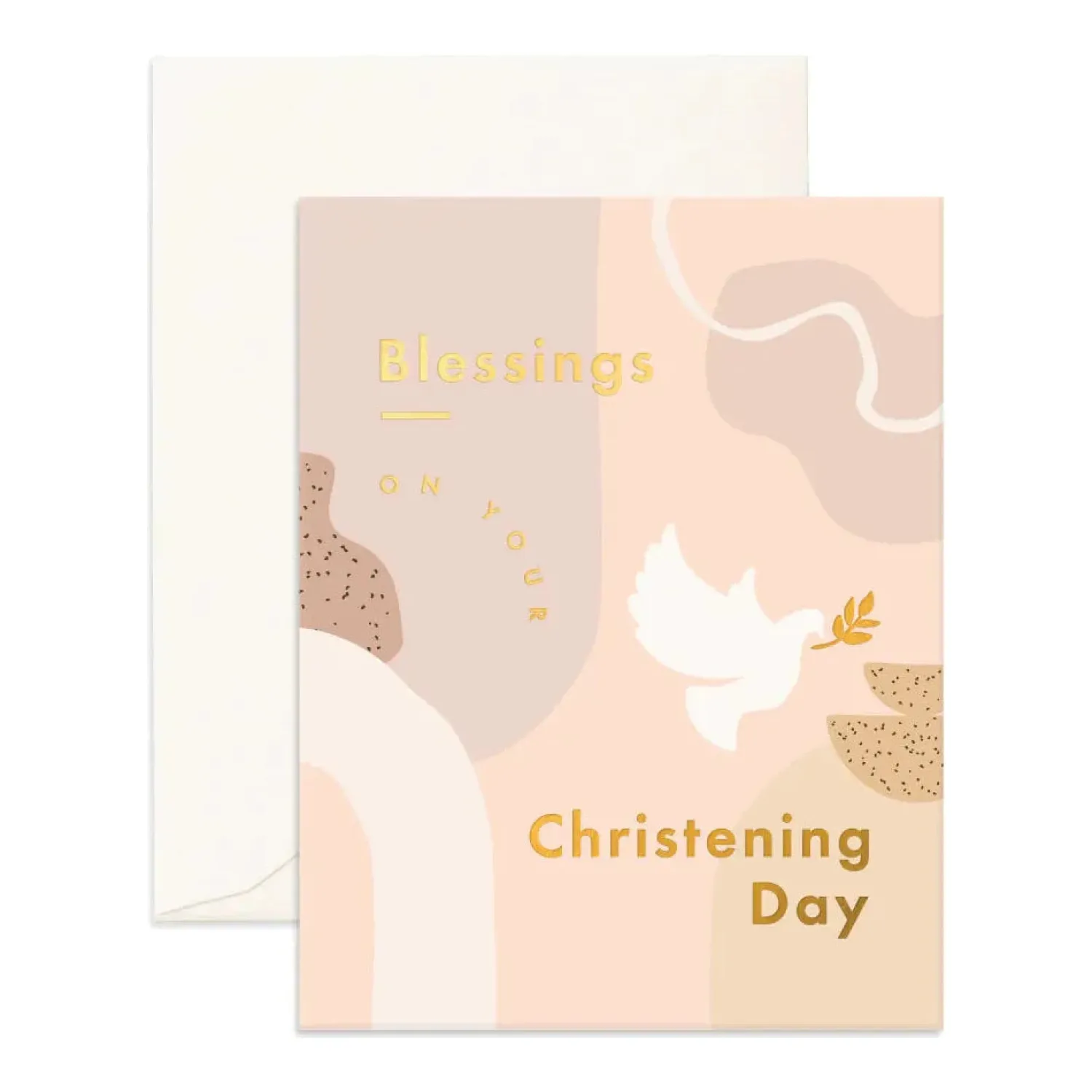 Fox & Fallow Christening Still Life Greeting Card