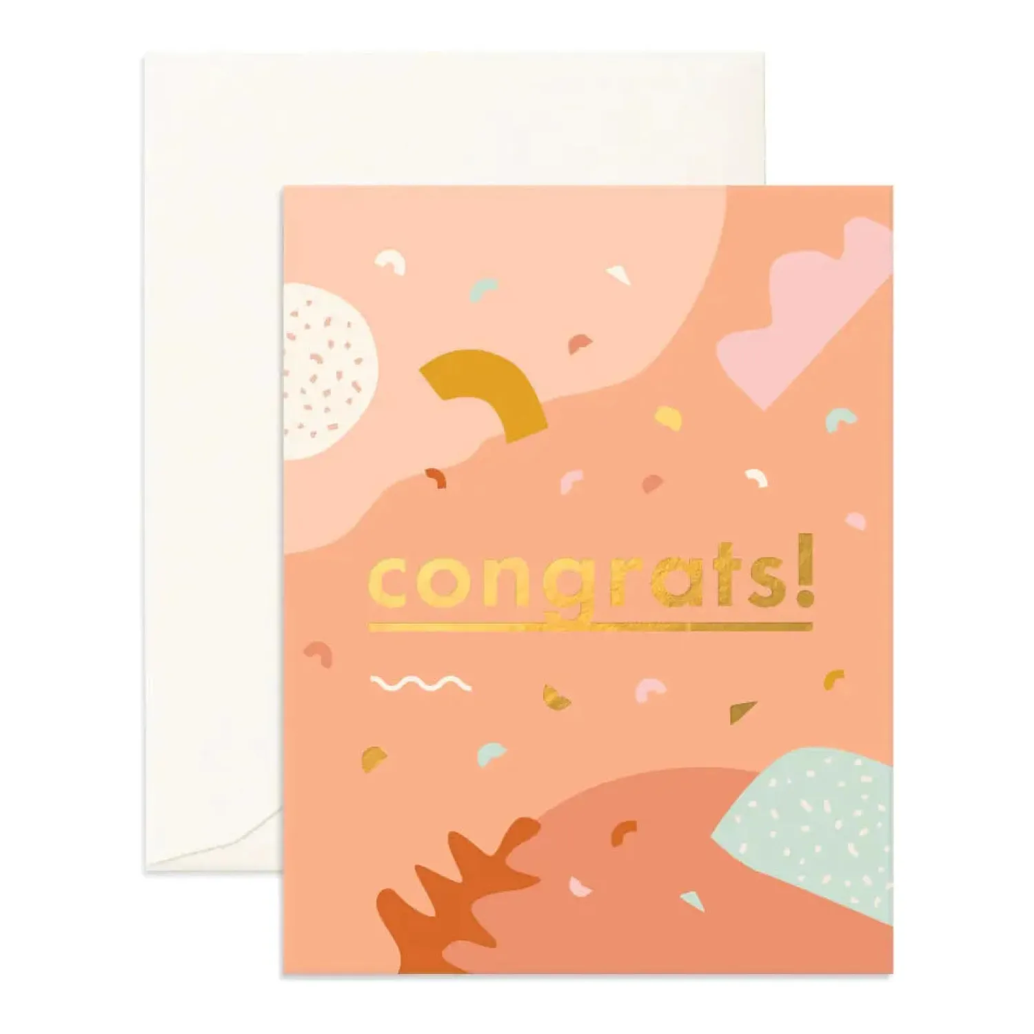 Fox & Fallow Congrats Abstract Greeting Card