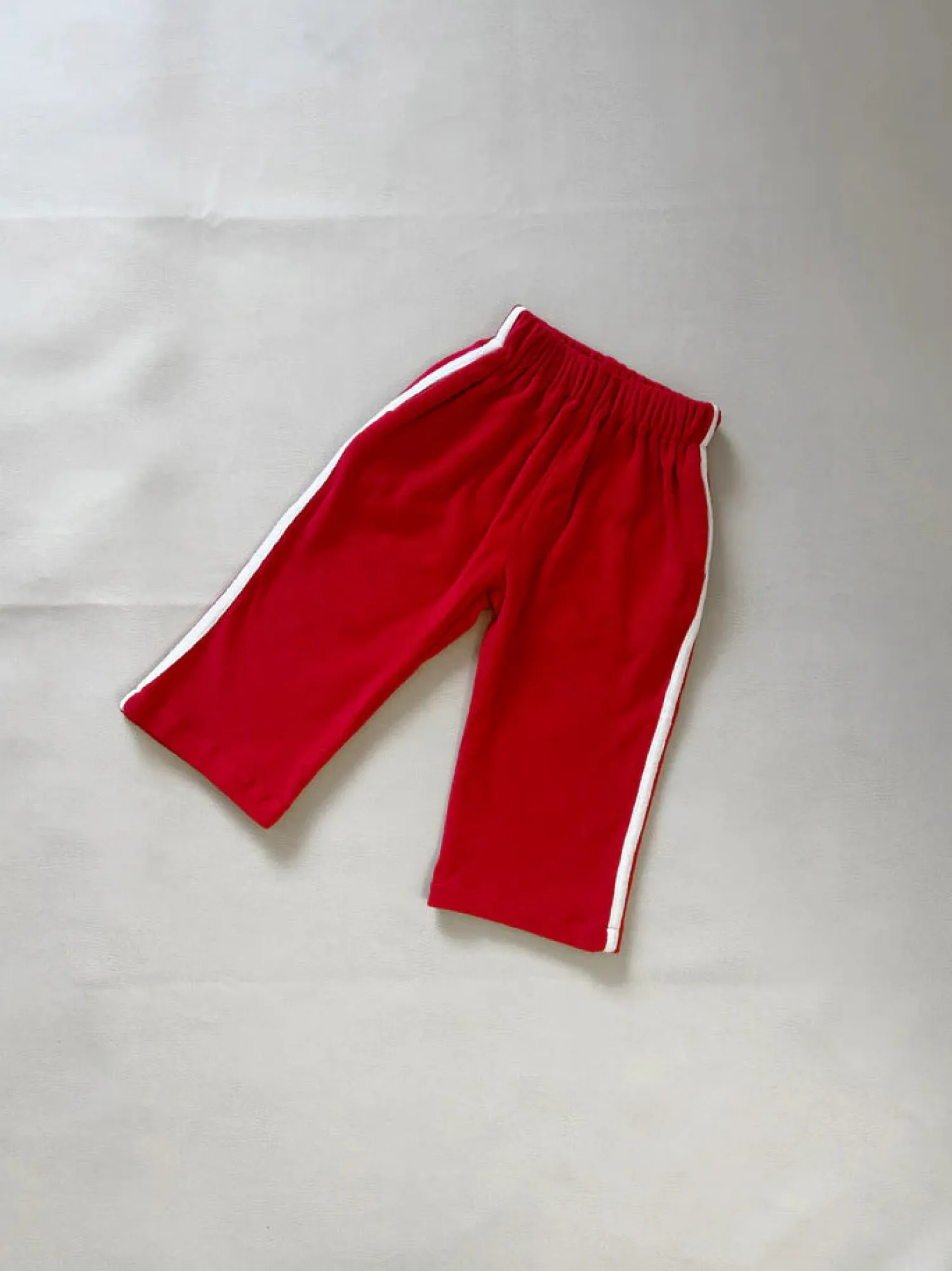 Tiny Trove Darcy Racer Pants - Red