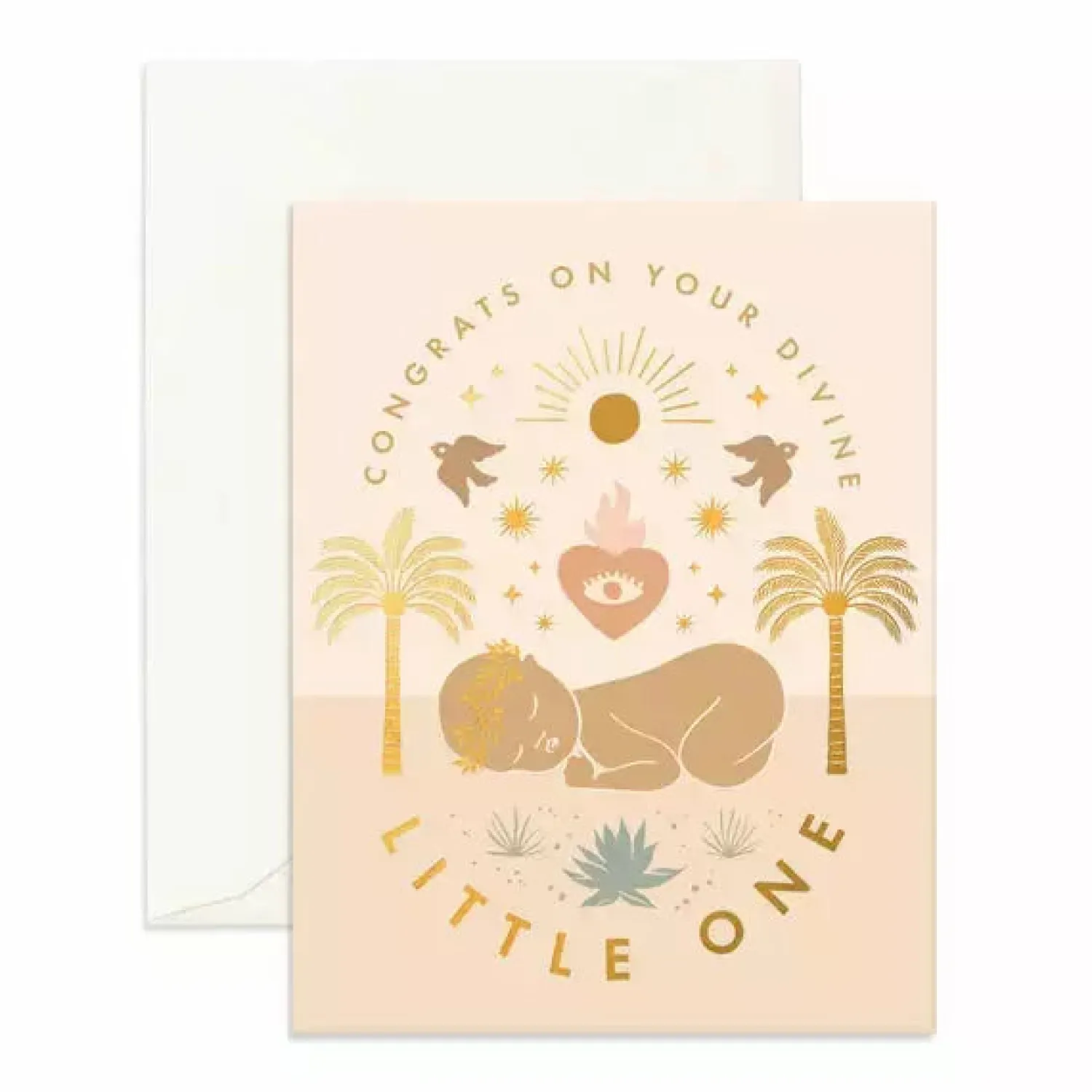 Fox & Fallow Divine Little One Greeting Card