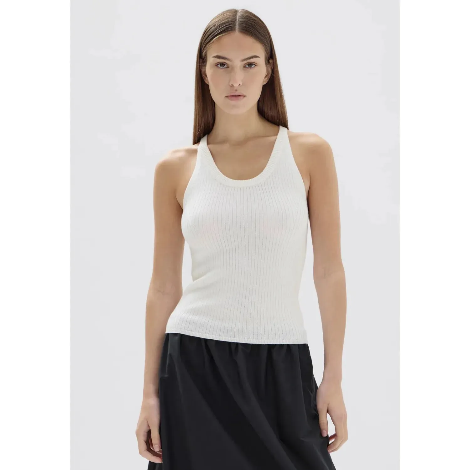 Women Assembly Label Estella Wool Scoop Neck Tank