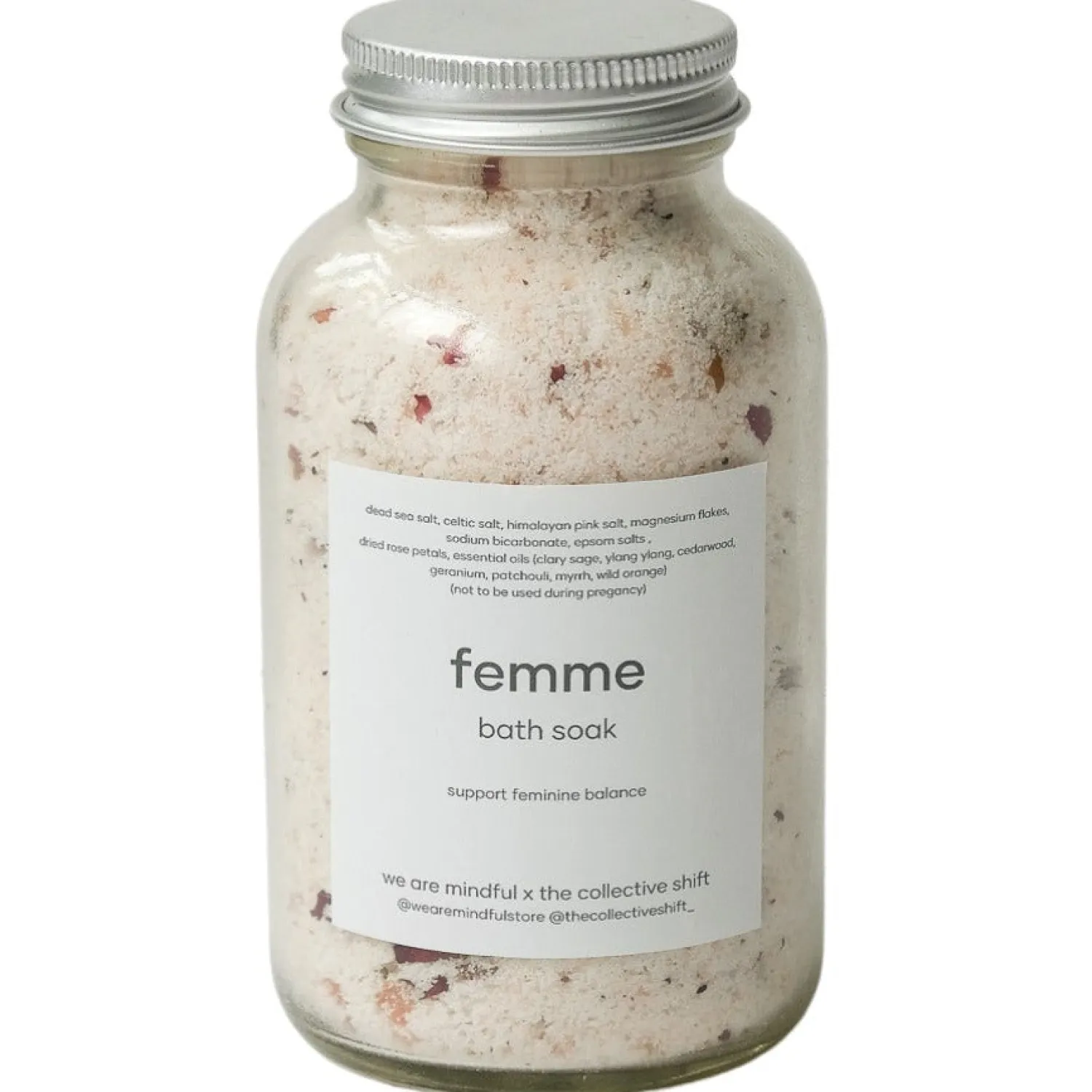 We Are Mindful x The Collective Shift Femme Bath Soak