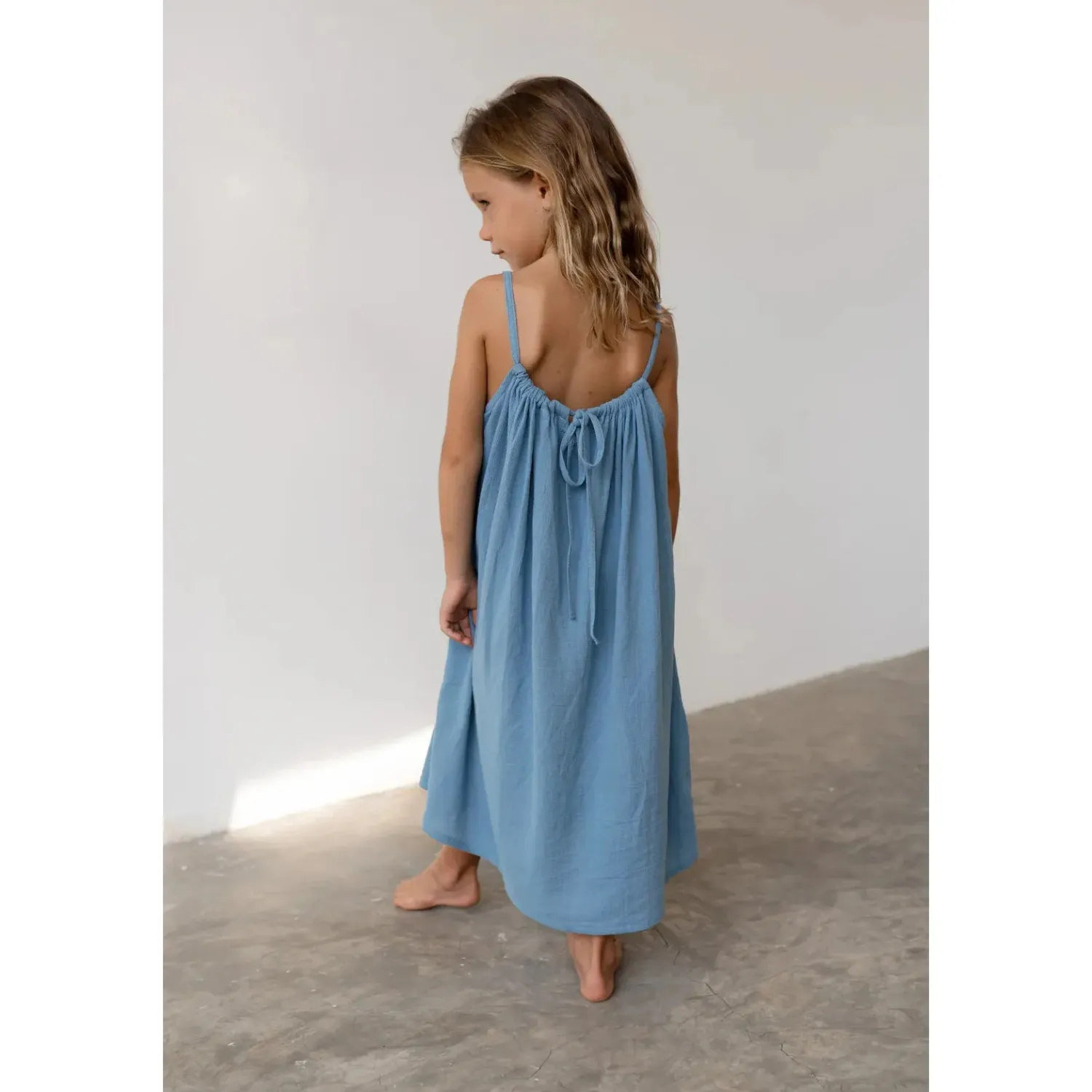 Illoura The Label Field Dress - Cornflower