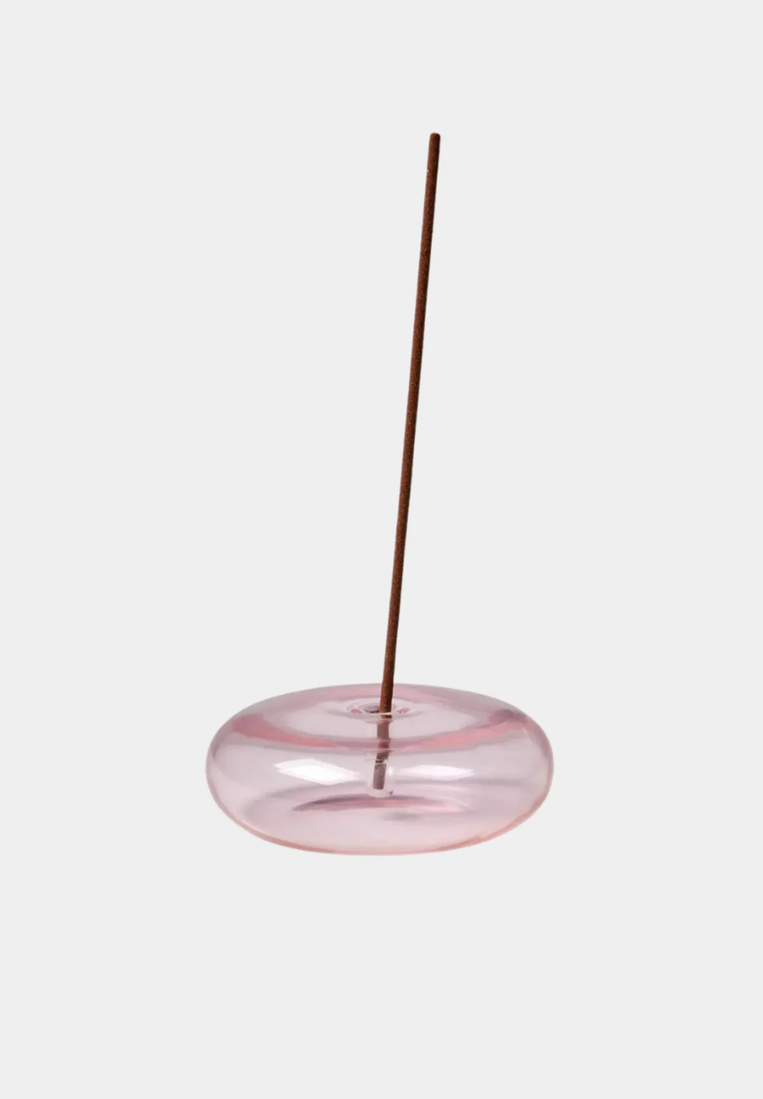 Gentle Habits Glass Incense Holder - Pink