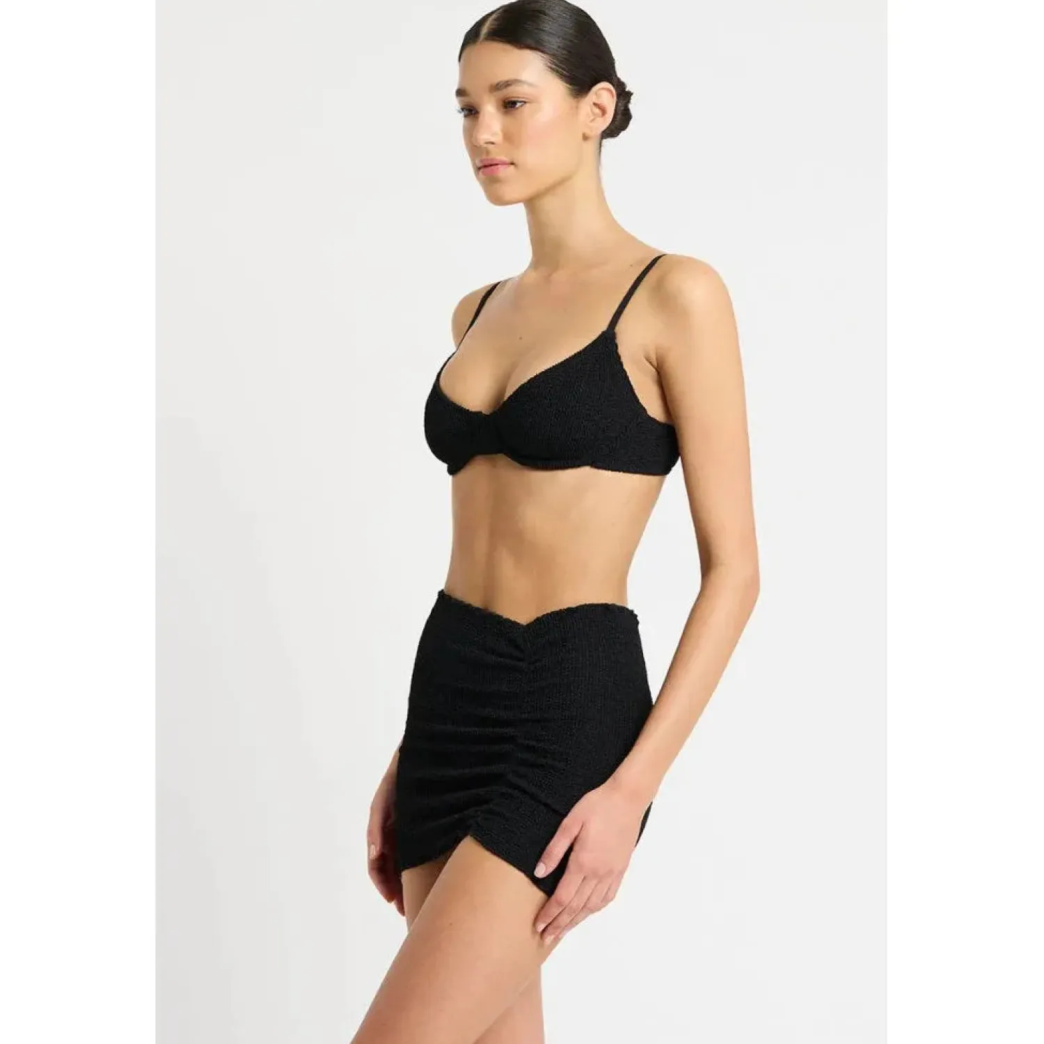 Women Bond-Eye Swim Gracie Balconette - Black Eco