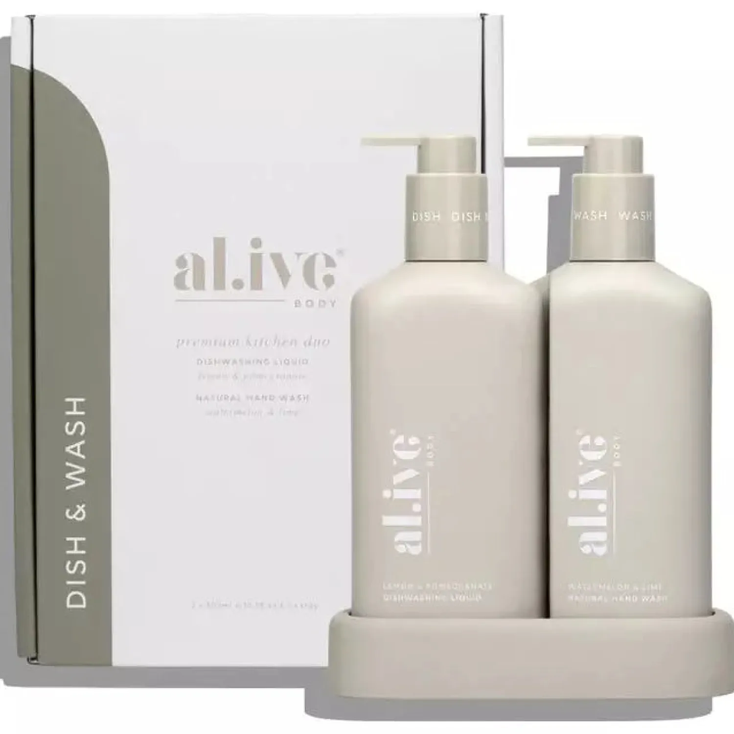 Al.ive Body Hand Wash & Dishwashing Liquid Duo