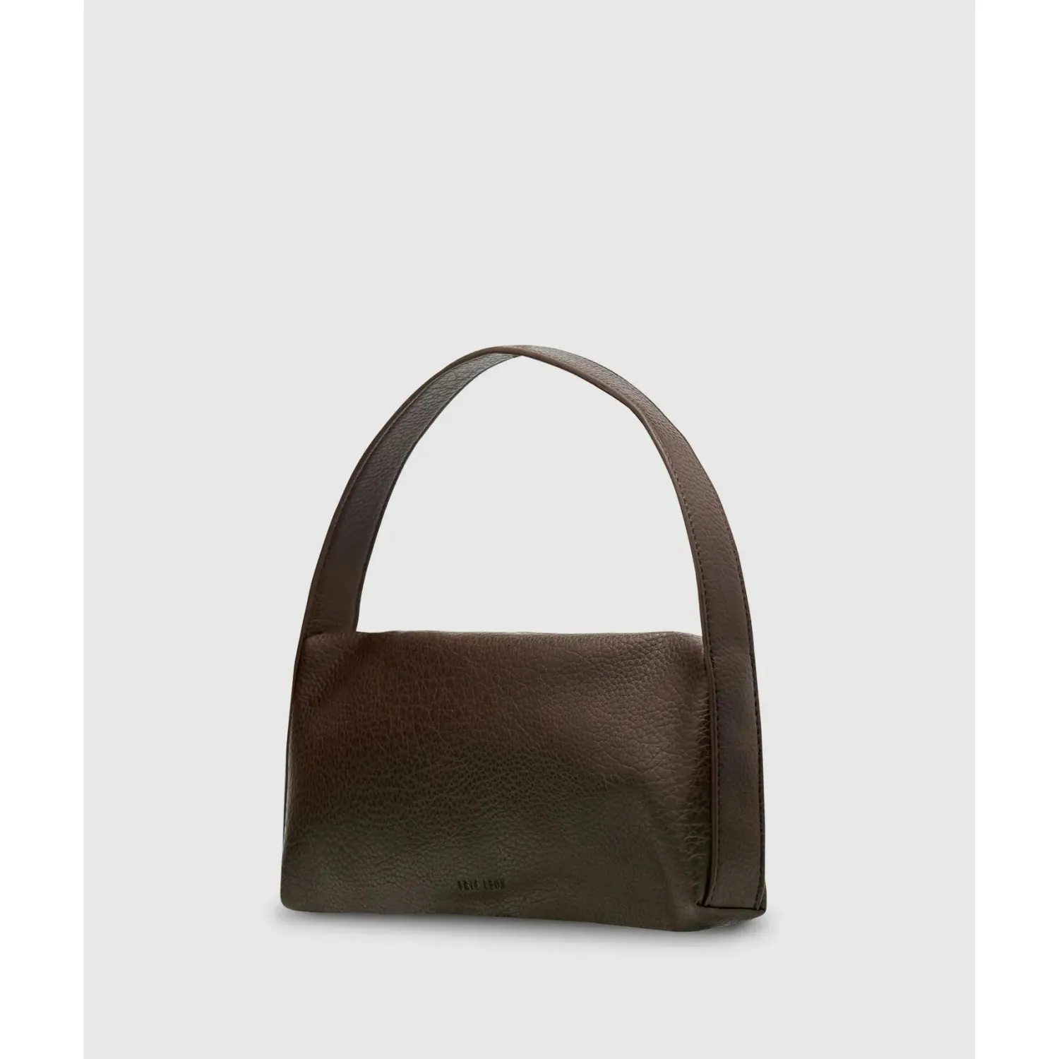 Women Brie Leon Harlow Slouch Mono Baguette Bag - Choc Nappa