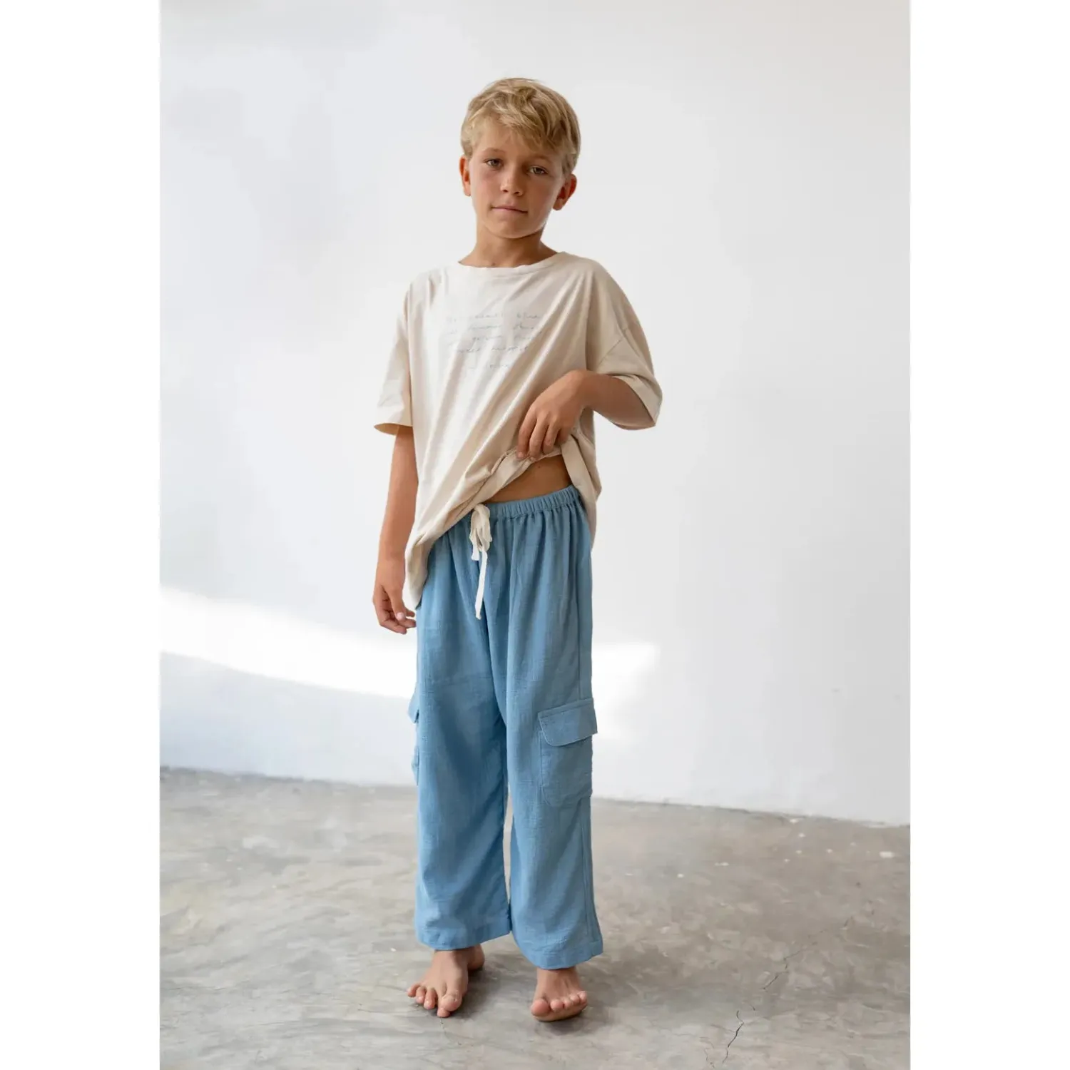 Illoura The Label Hennie Pants - Cornflower