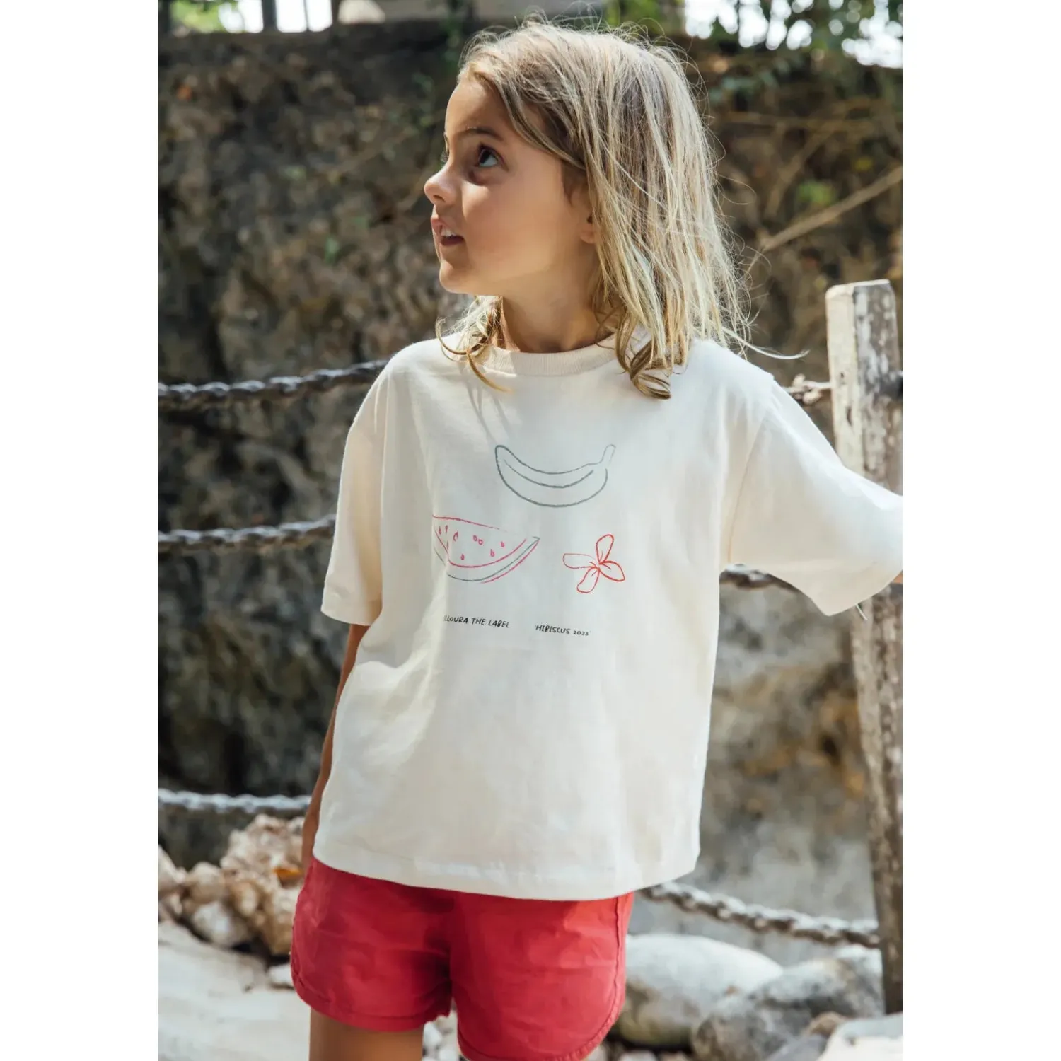 Illoura The Label Hibiscus Tee