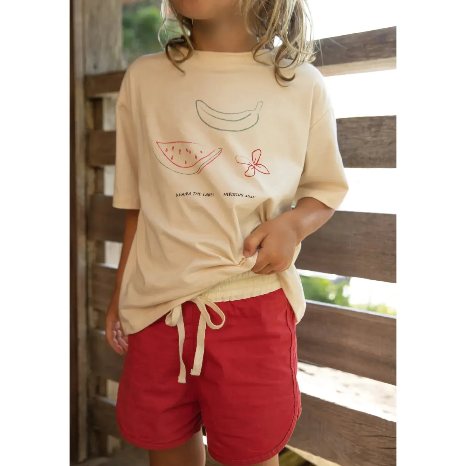 Illoura The Label Hibiscus Tee