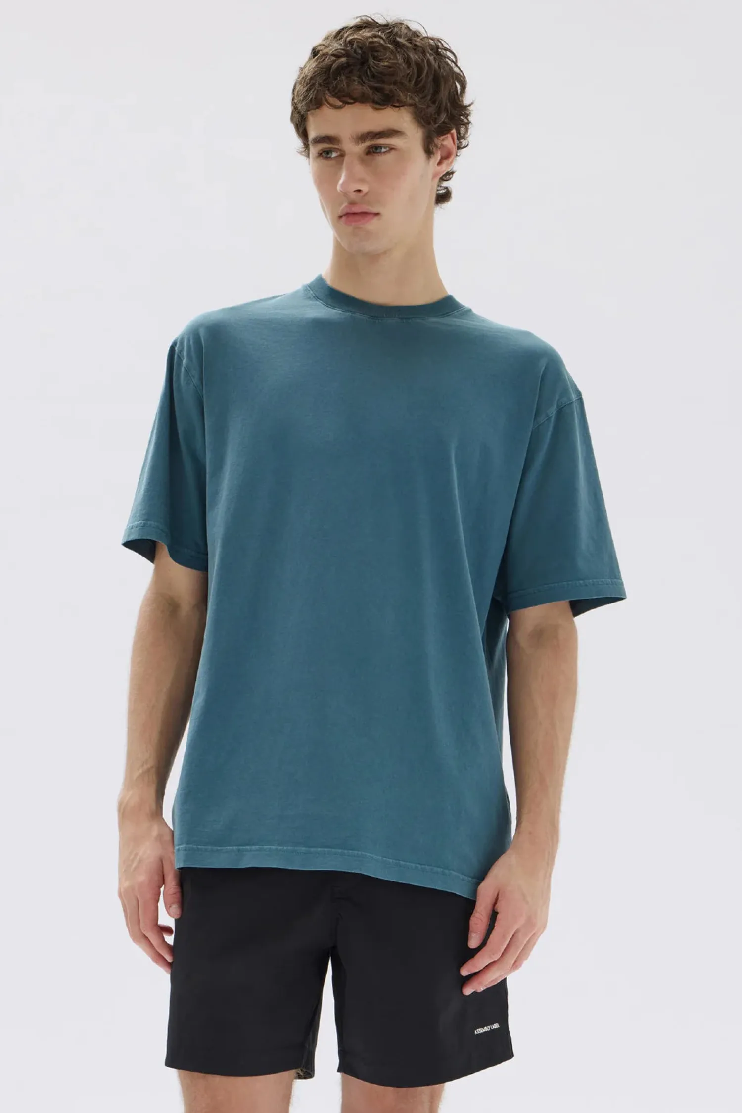 Assembly Label Mens Knox Oversized Tee - Atlas