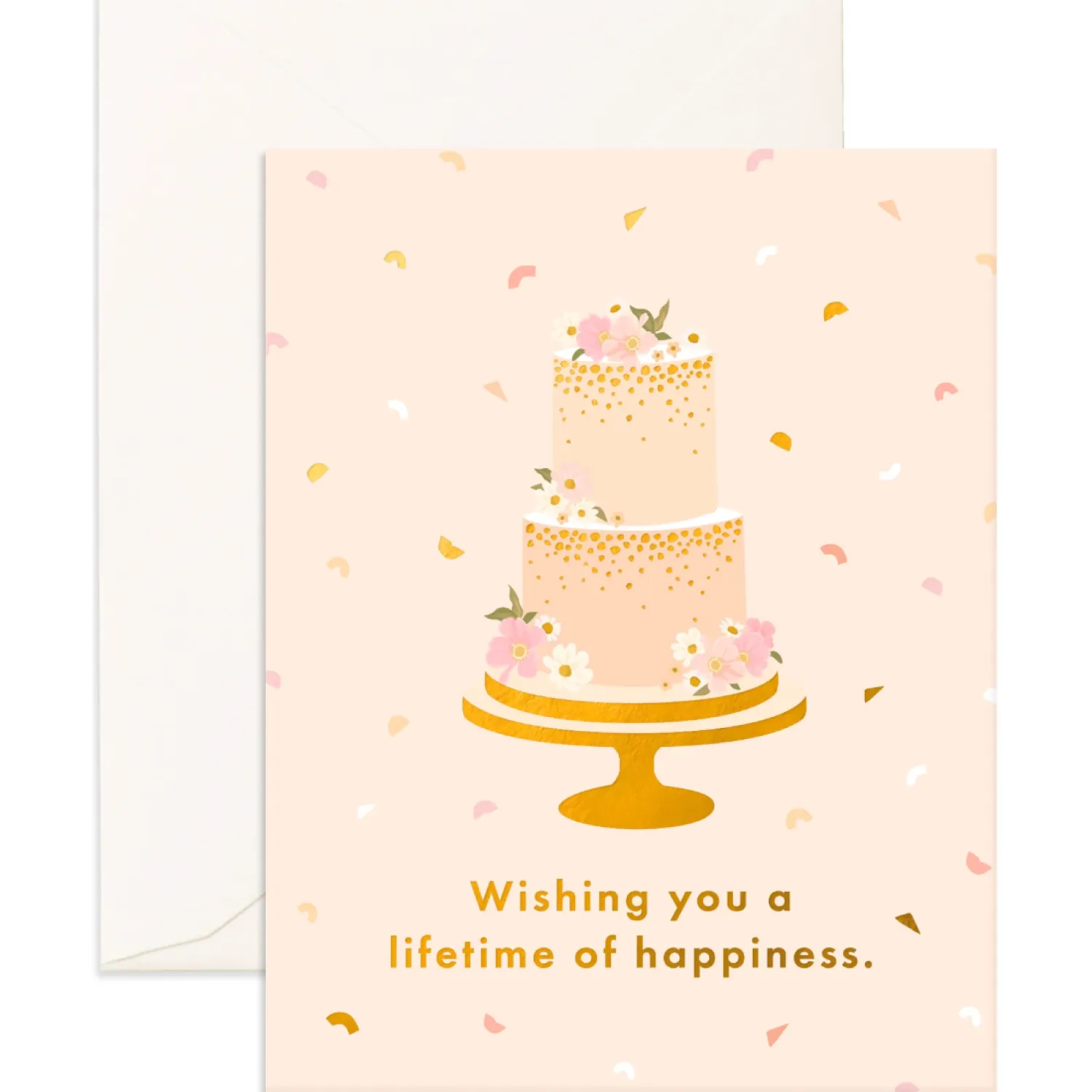 Fox & Fallow Lifetime Of Happiness Greeting Card