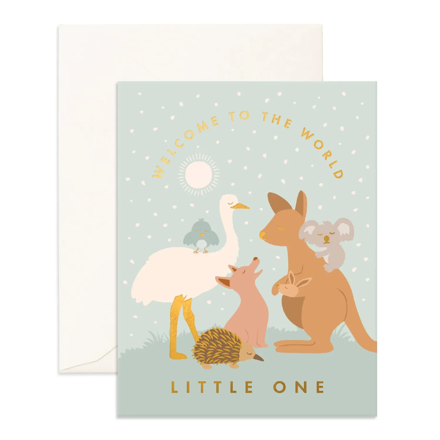 Fox & Fallow Little One Outback Greeting Card