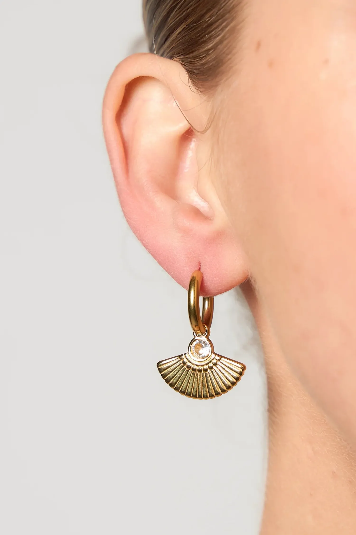 Women Love From Lilou Mason Earrings - Gold / Diamond