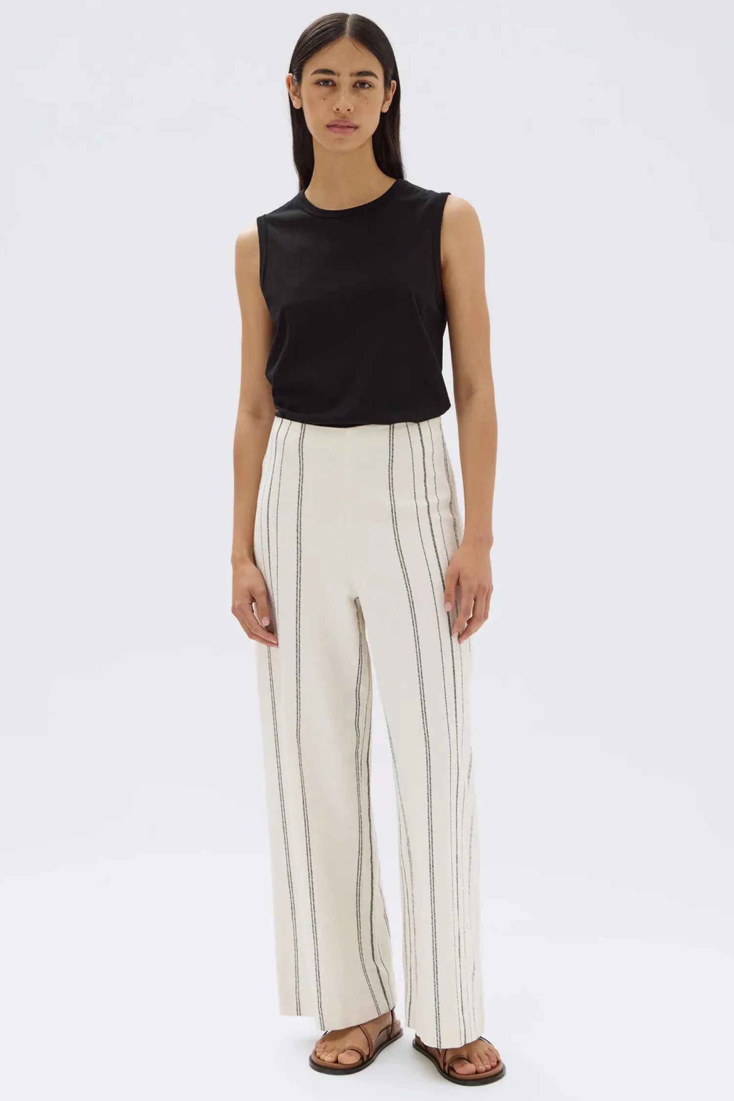 Women Assembly Label Matera Stripe Pant