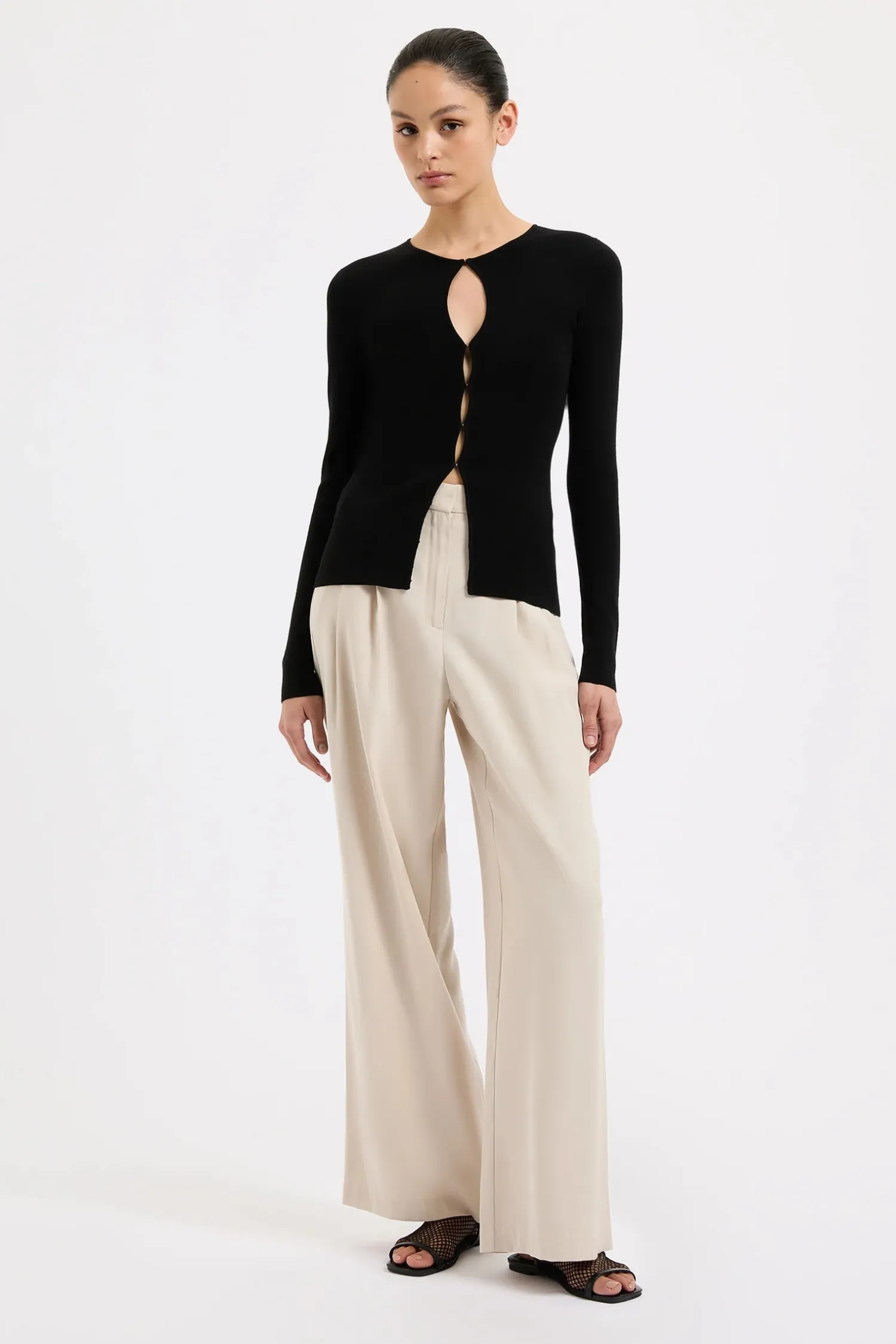 Women Nude Lucy Petra Tailored Pant - Dune