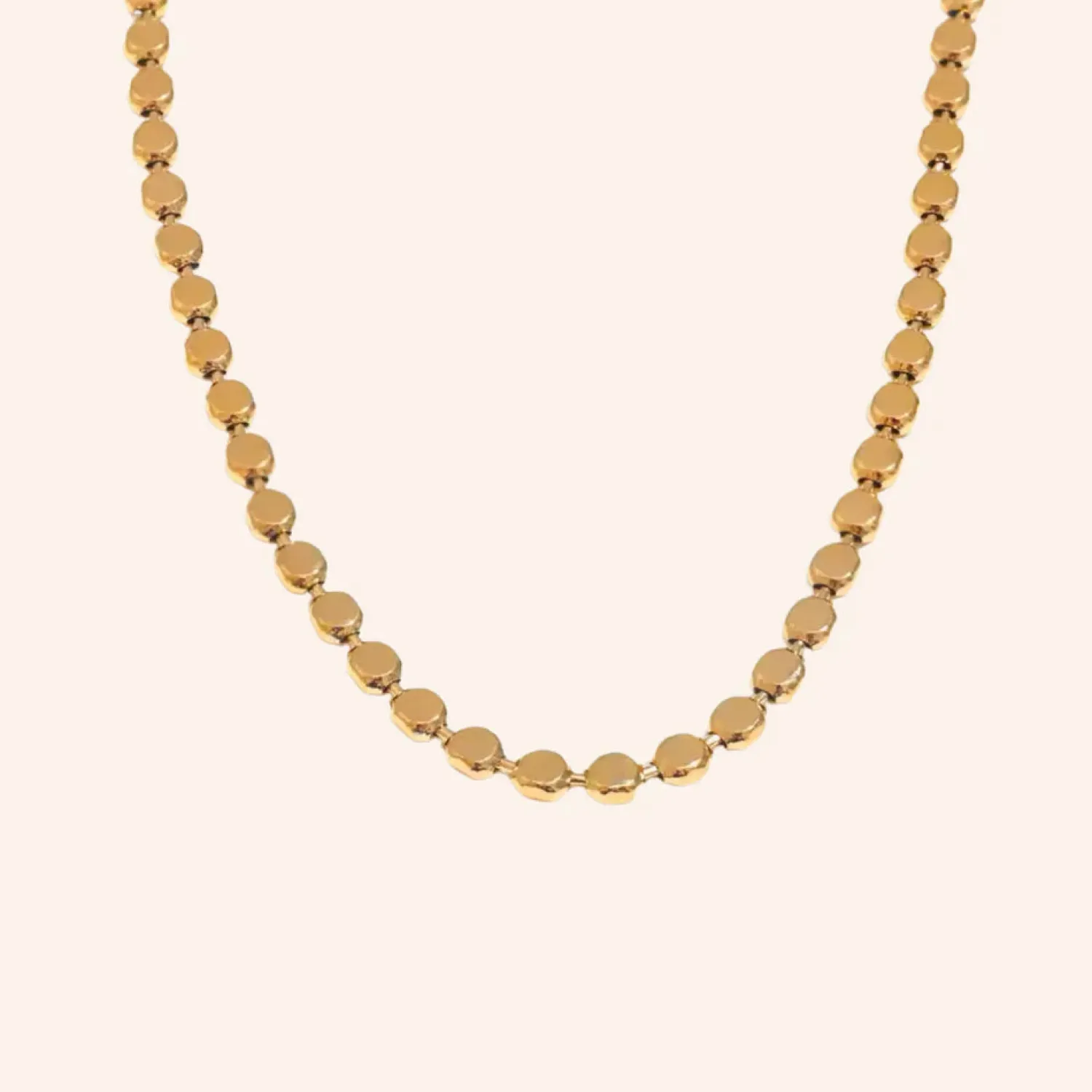 Women We Are Emte Pixie Chain Necklace In Gold Plated