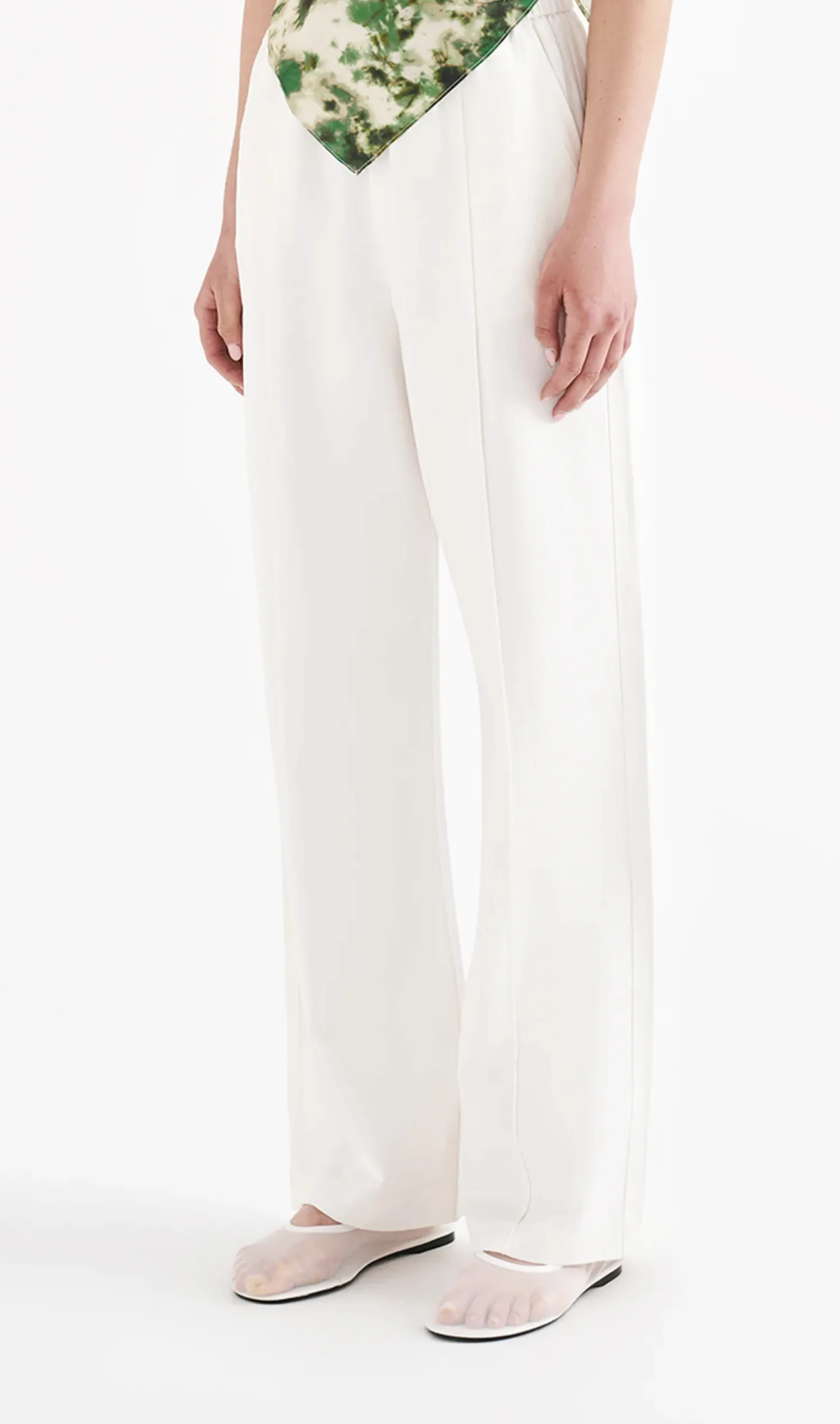 Women Nude Lucy Reese Pant - White