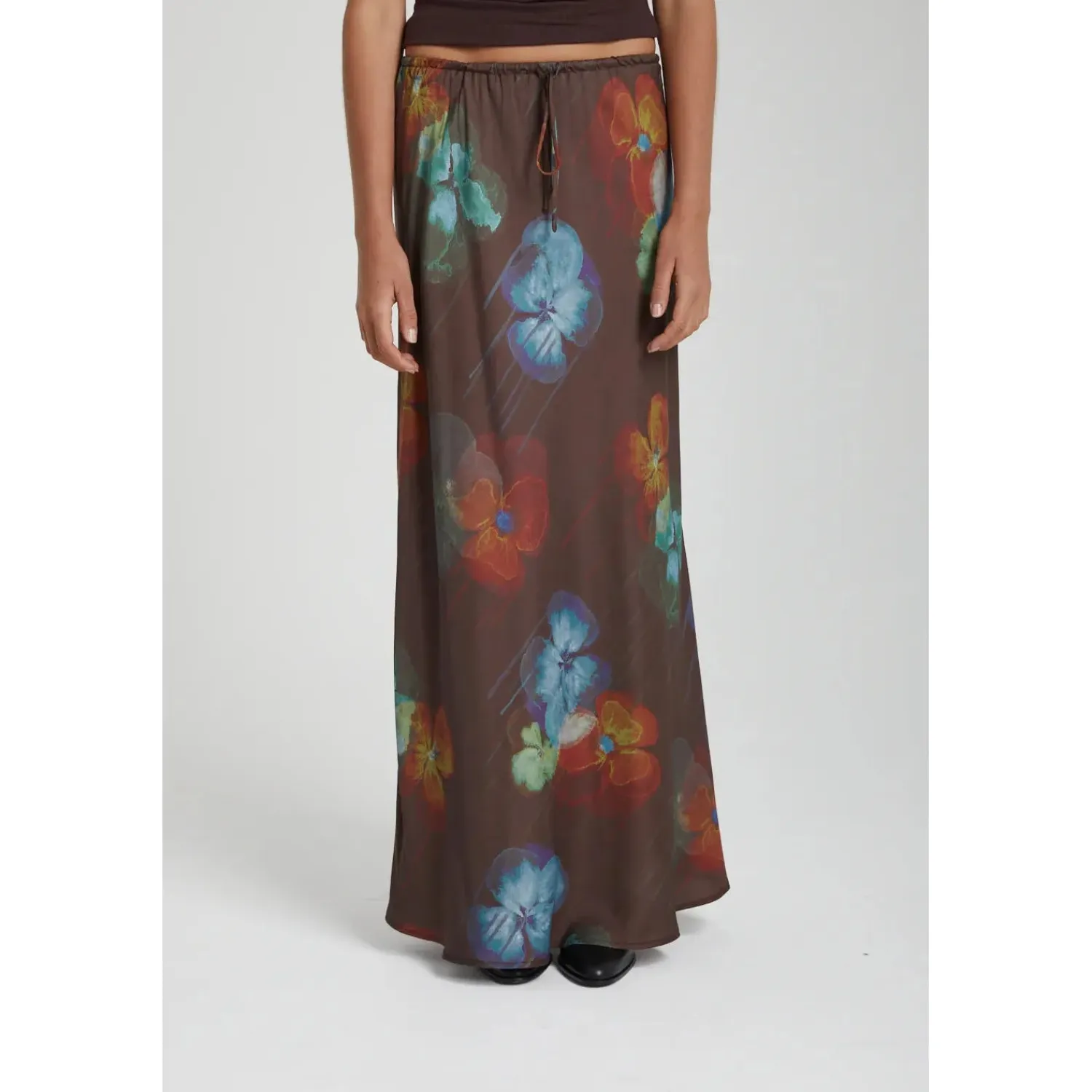 Women Summi Summi Relaxed Maxi Skirt - Pansy Drip