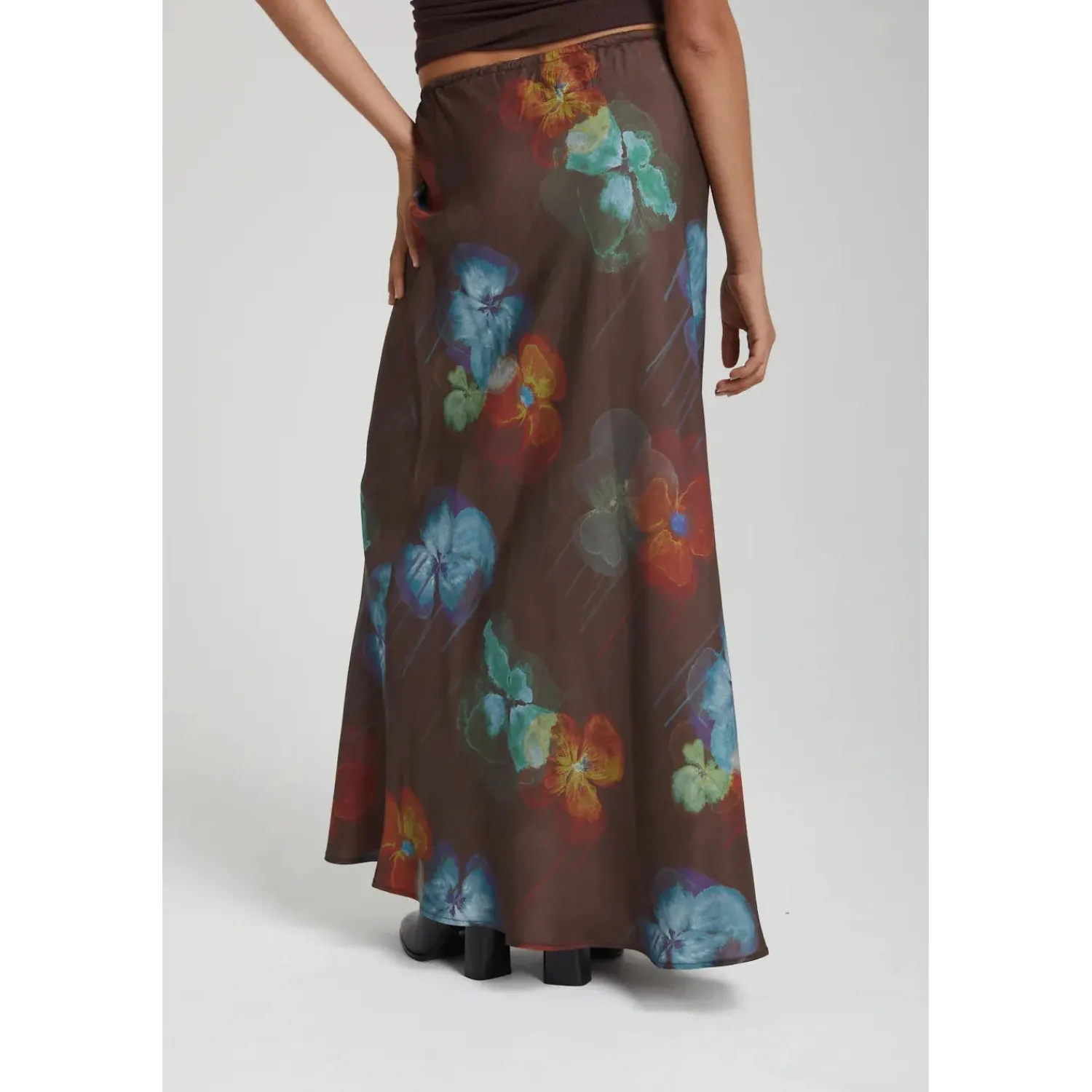 Women Summi Summi Relaxed Maxi Skirt - Pansy Drip