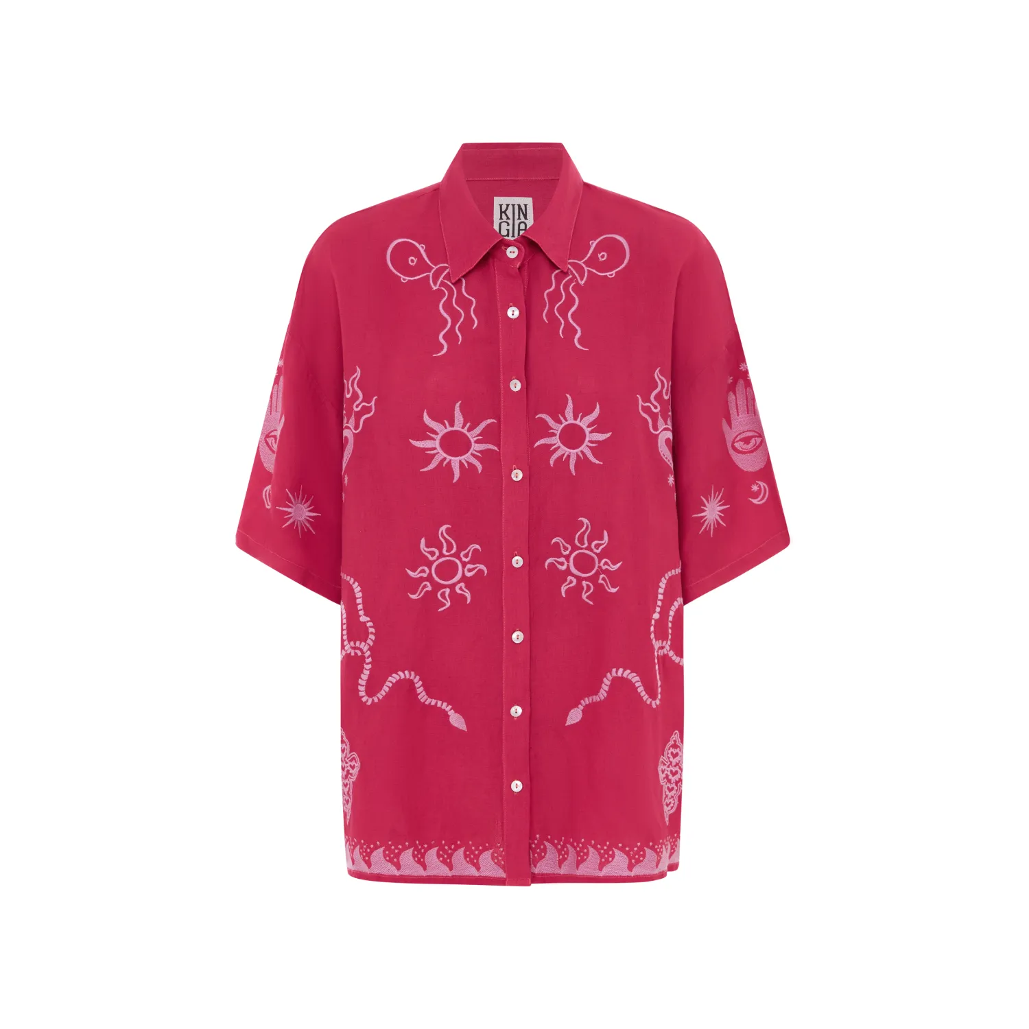 Women Kinga Csilla Roses Fortuna Shirt