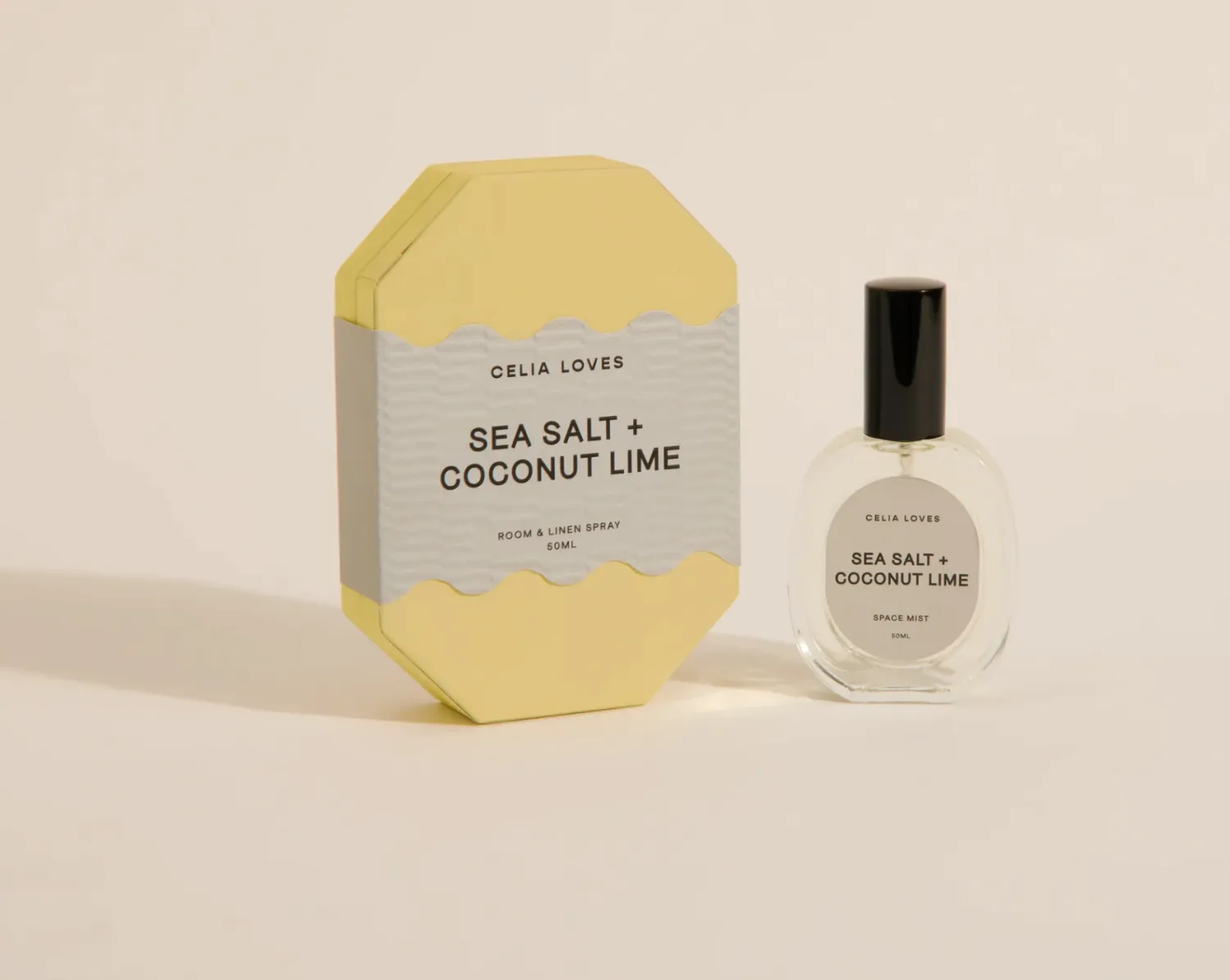 Celia Loves Sea Salt + Coconut Lime Room Spray