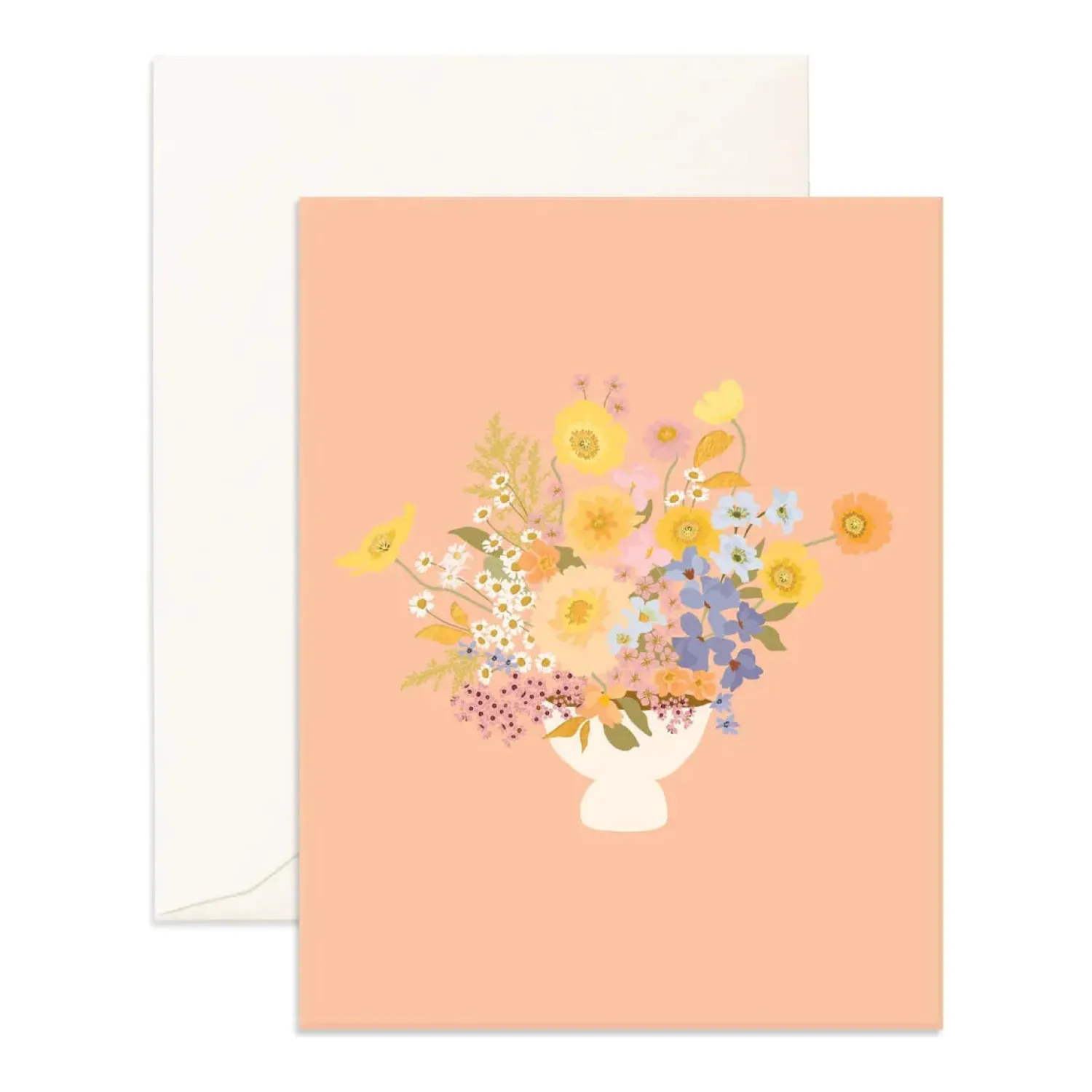 Fox & Fallow Spring Boutique Peach Greeting Card