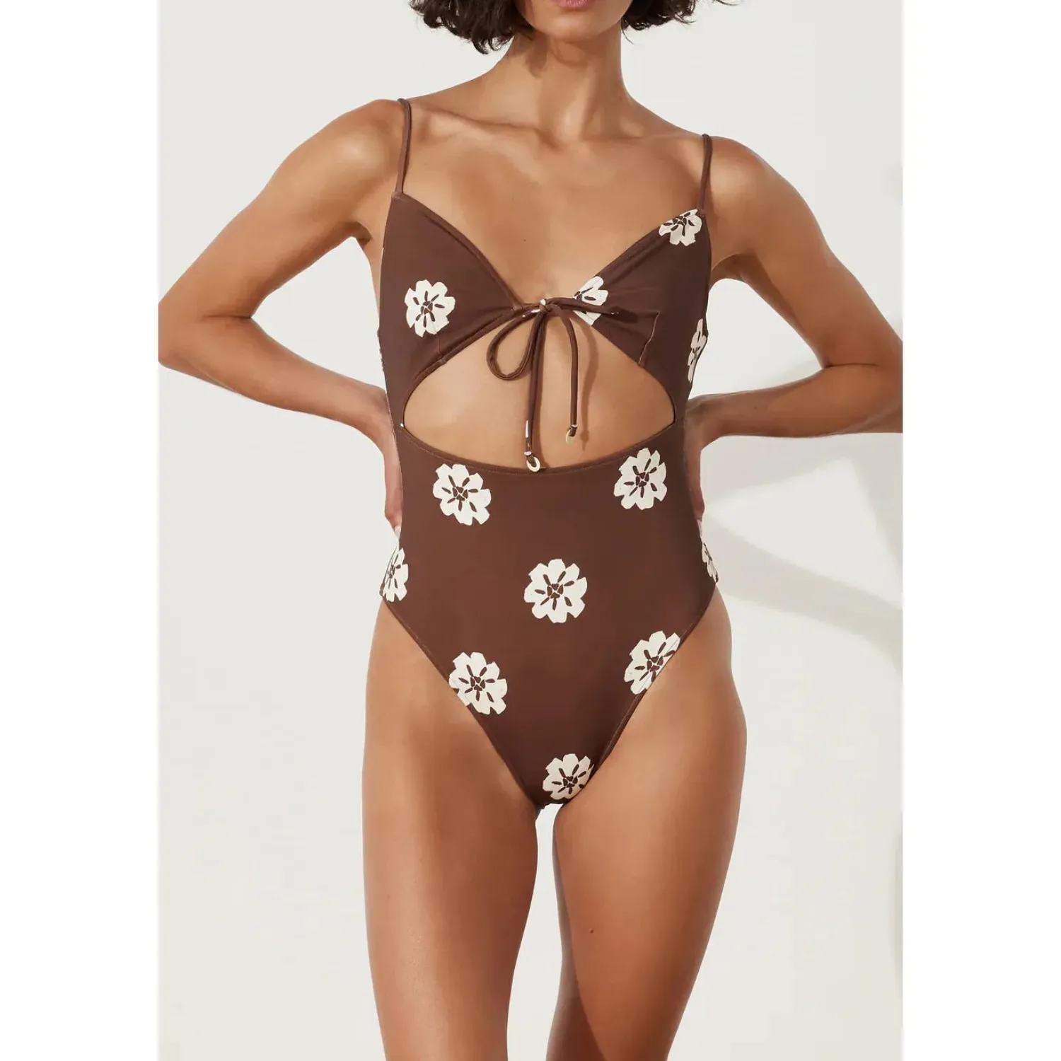 Women Zulu & Zephyr Tie One Piece - Dandelion Daisy