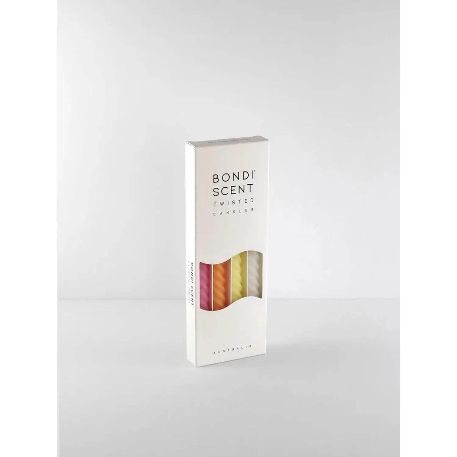 Bondi Scent Twisted Candles - Multicolour