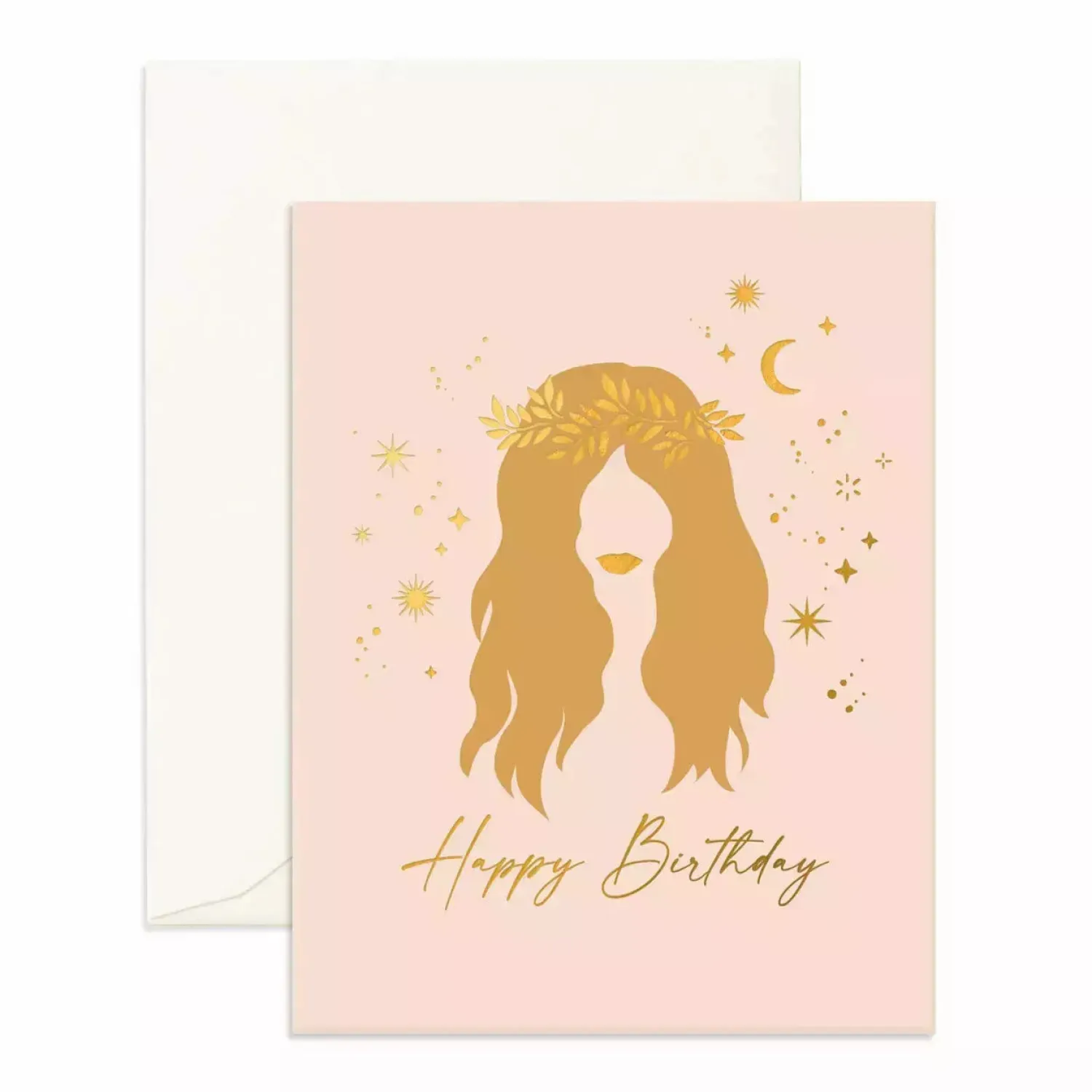 Fox & Fallow Virgo Birthday Greeting Card