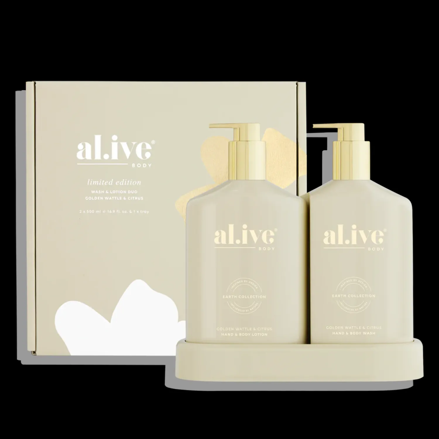 Al.ive Body Wash & Lotion Duo - Golden Wattle & Citrus