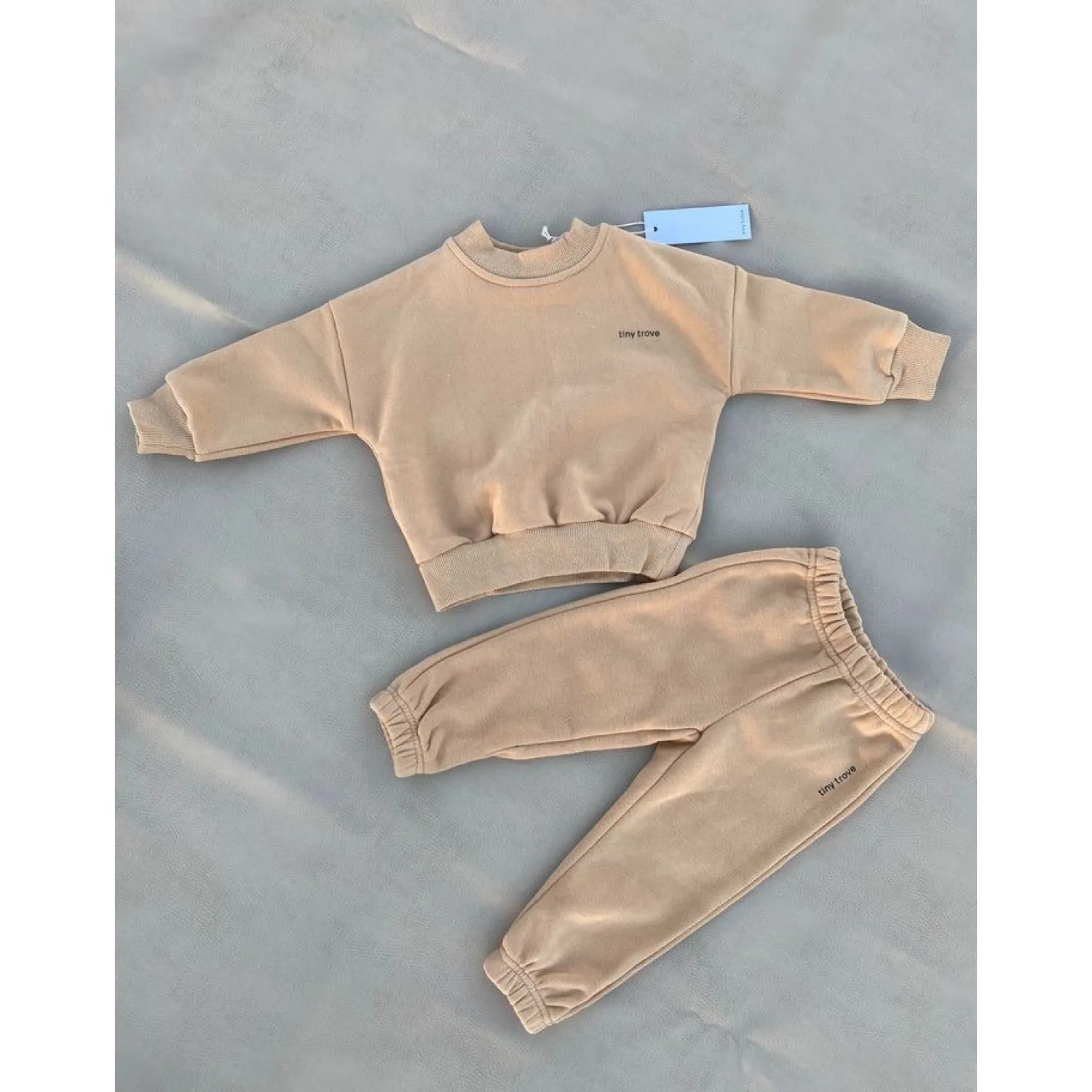 Tiny Trove Woodie Tracksuit - Fawn