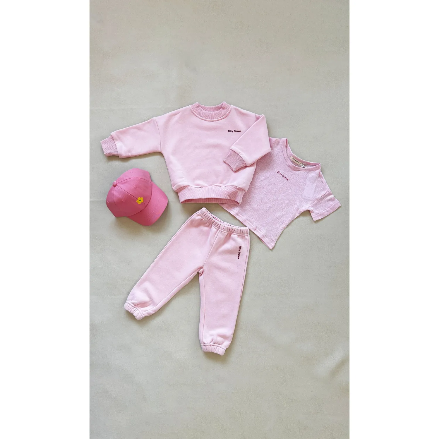 Tiny Trove Woodie Tracksuit - Pink