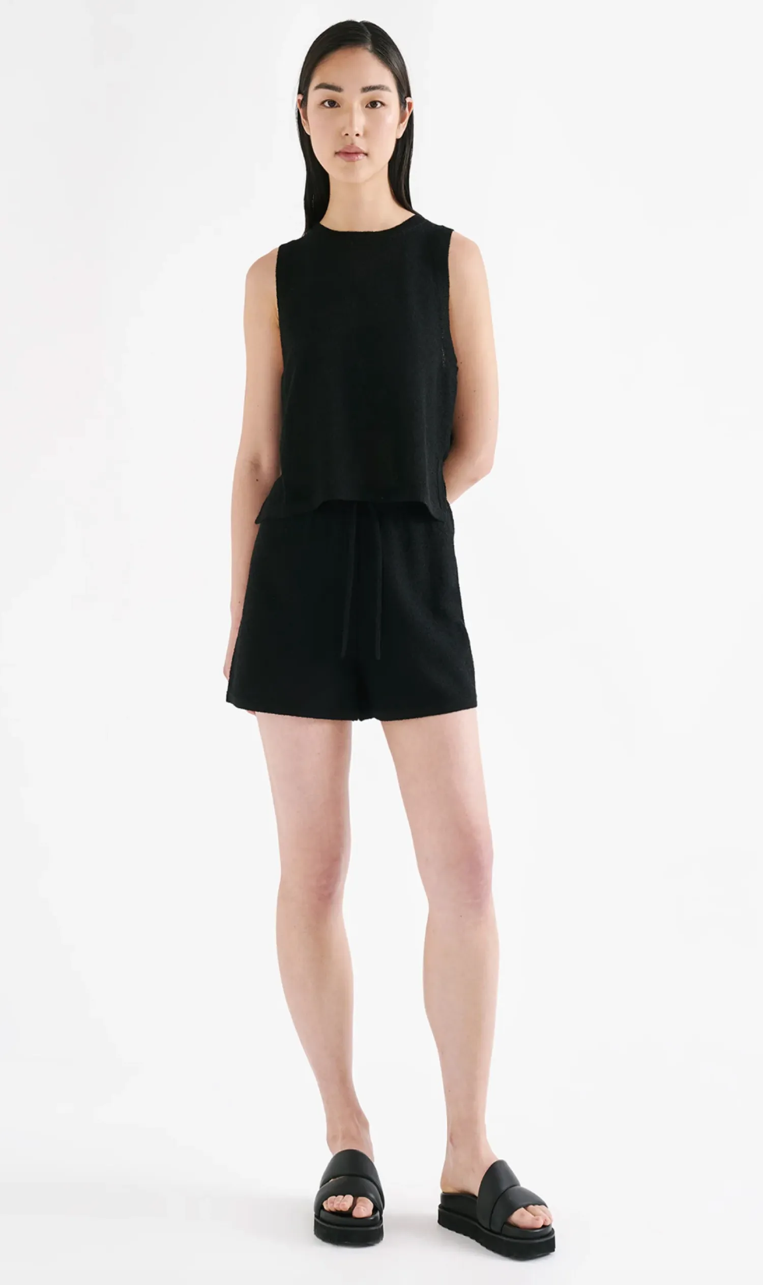 Women Nude Lucy Zosia Knit Short - Black