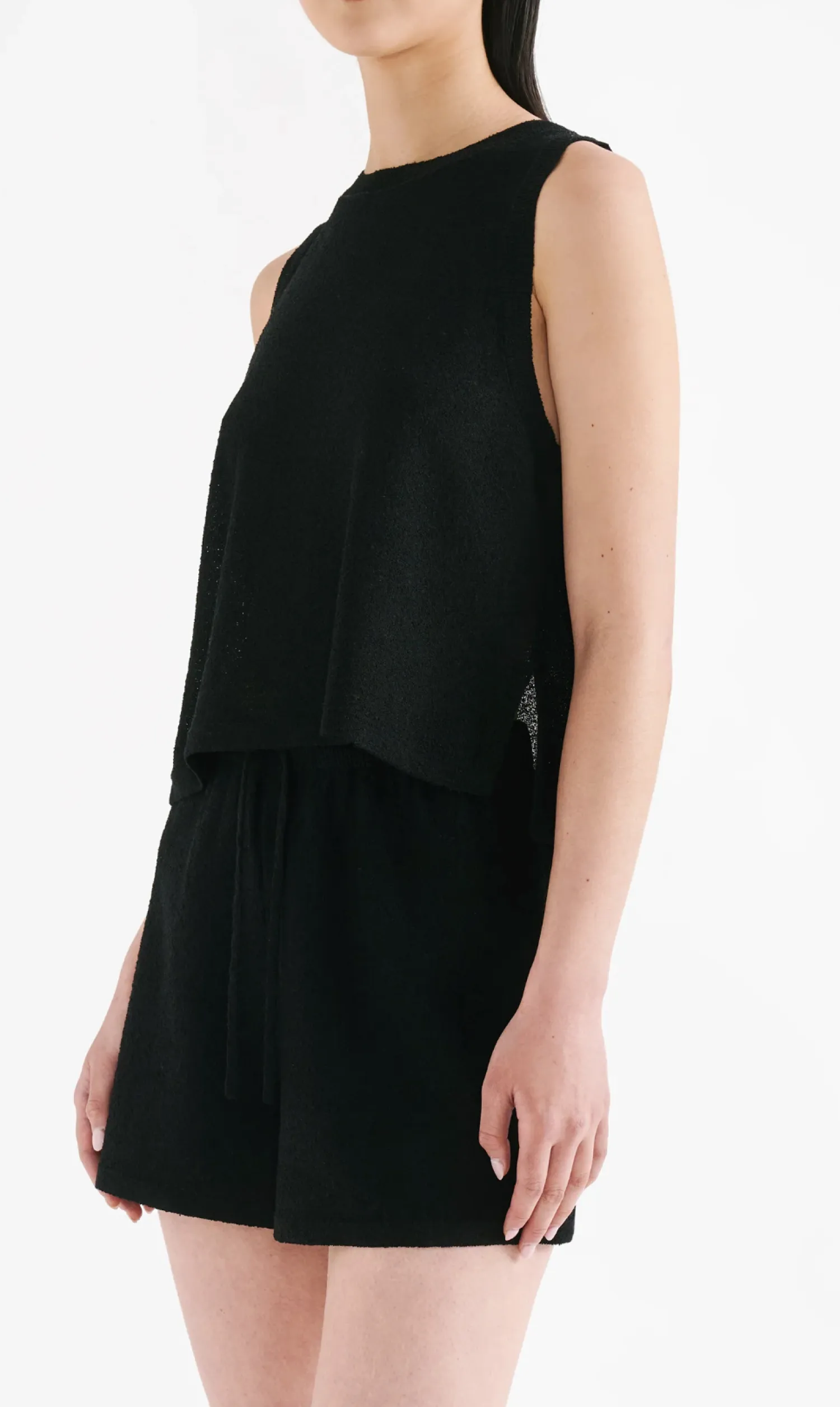 Women Nude Lucy Zosia Knit Tank - Black