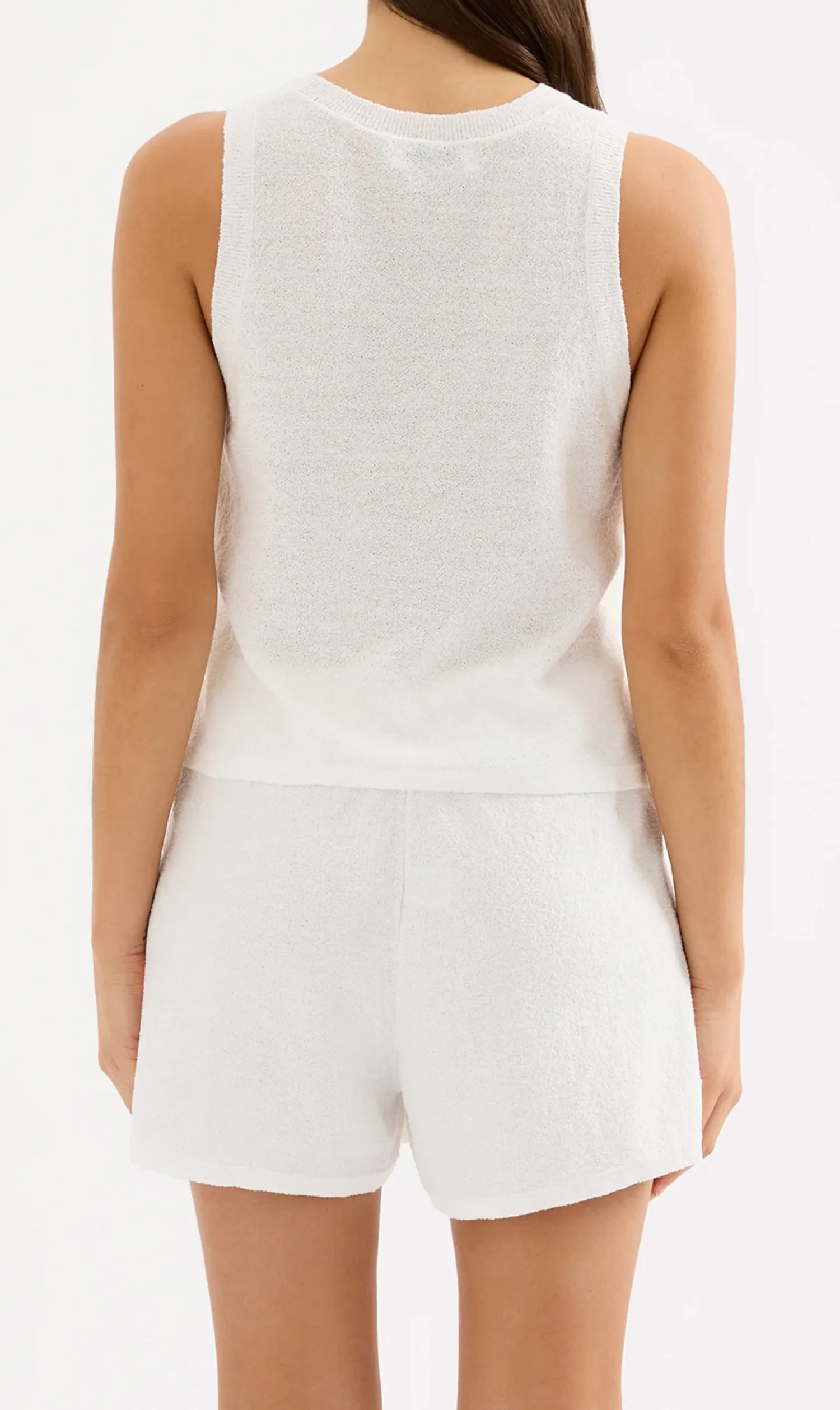 Women Nude Lucy Zosia Knit Tank - White