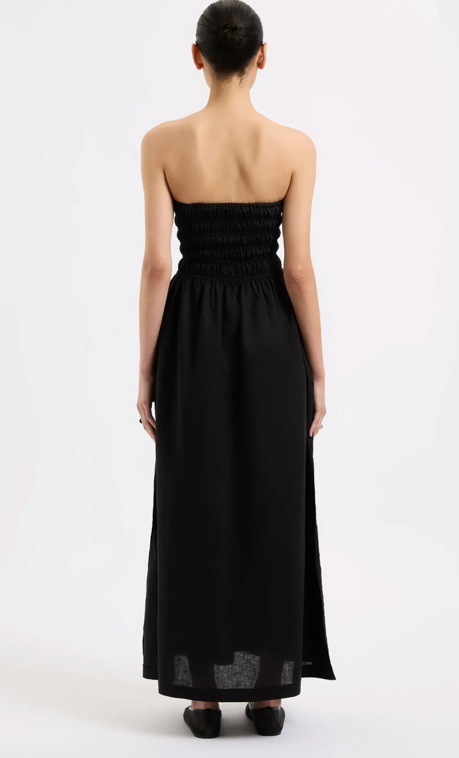 Women Nude Lucy Zuri Maxi Dress - Black